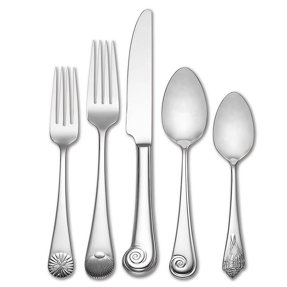 Reed u0026 Barton Seashell 20-Piece Flatware Set
