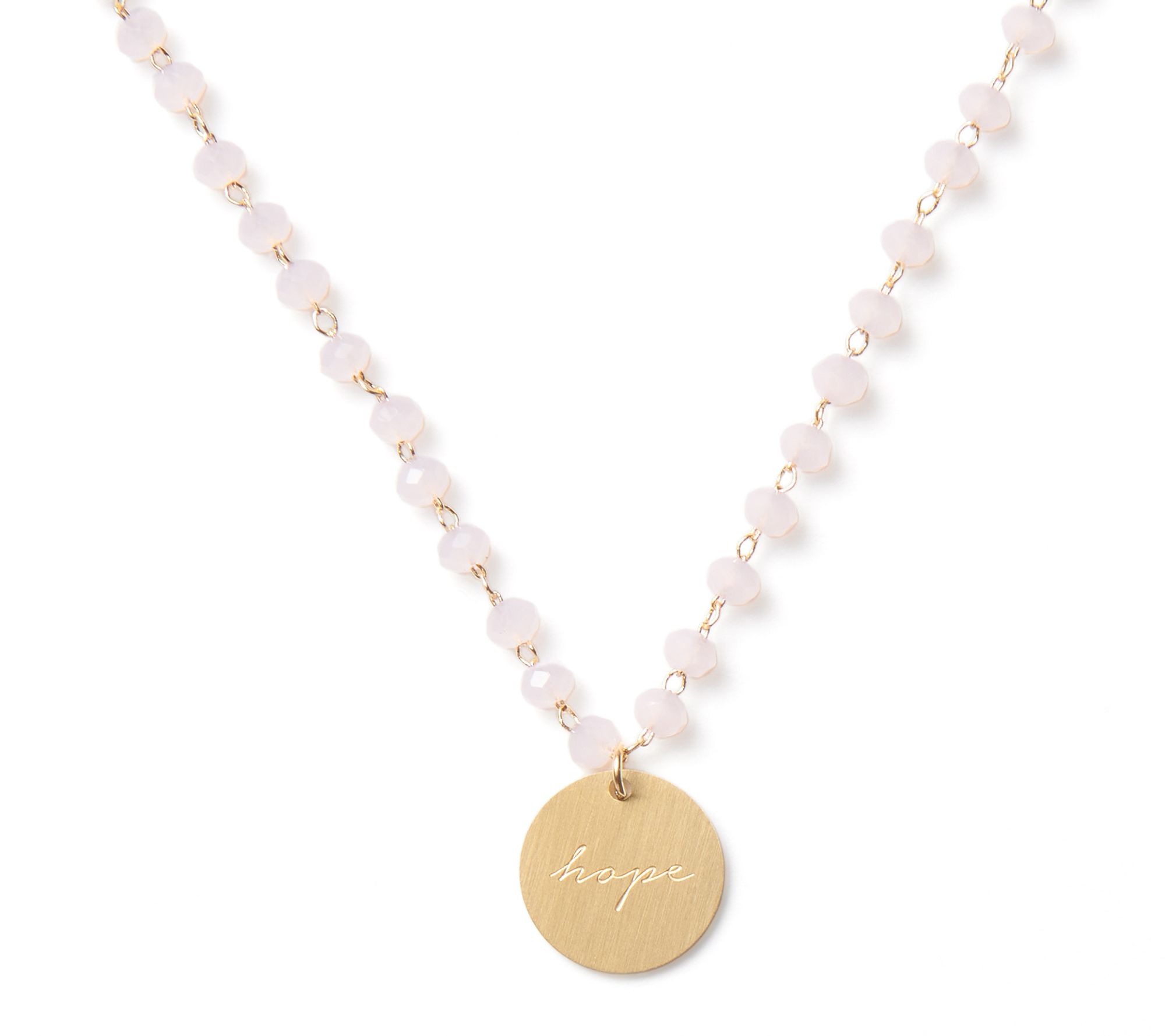 The Vintage Sparrow 14K Gold Plated Hope Necklace