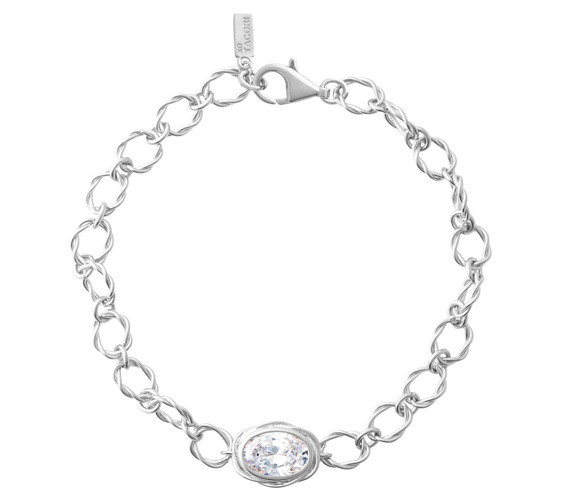 XO TACORI Lab Grown Diamond 1.5 cttw Oval Bracelet, 14K