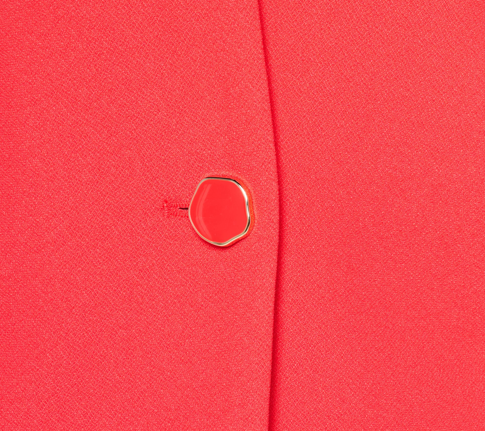 Susan Graver Knit Crepe Fusion Bracelet Sleeve Button Front Jacket