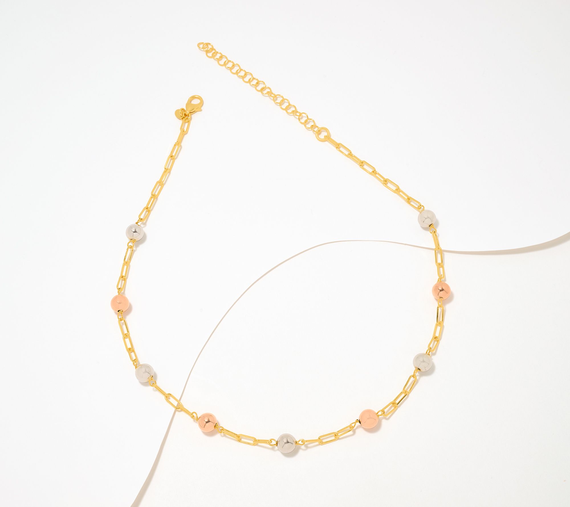 David Markstein Bronze 8mm Beaded Station 17+3