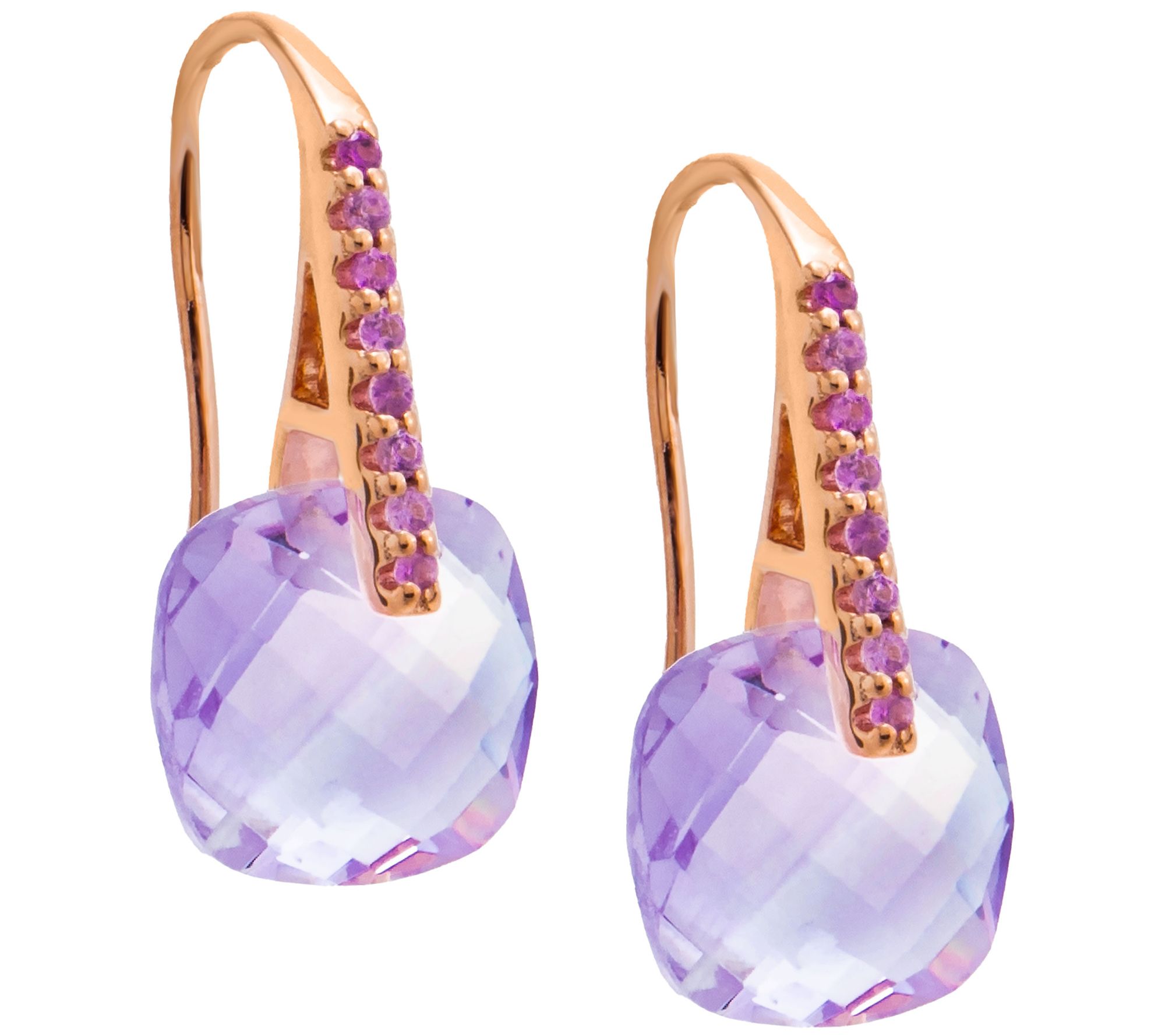 Affinity Gems Briolette Gemstone & Sapphire Earrings, Sterling