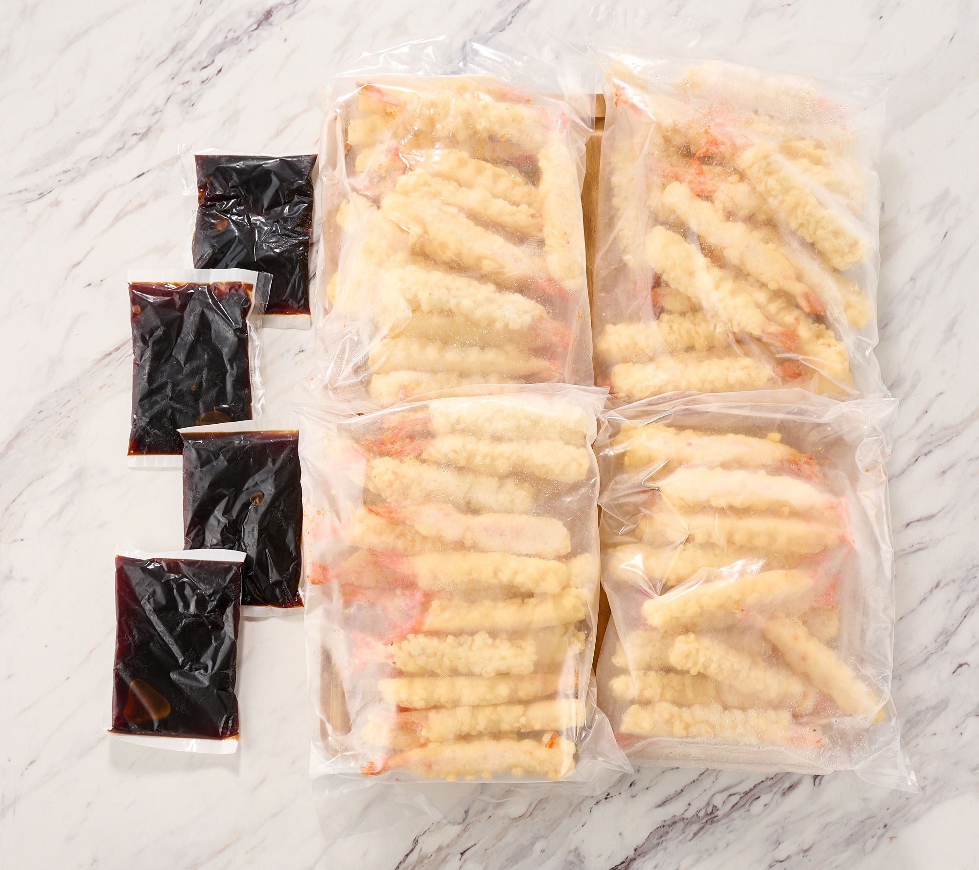 SH12/8 Anderson Seafoods (4)1lb Tempura Shrimp Auto-Delivery