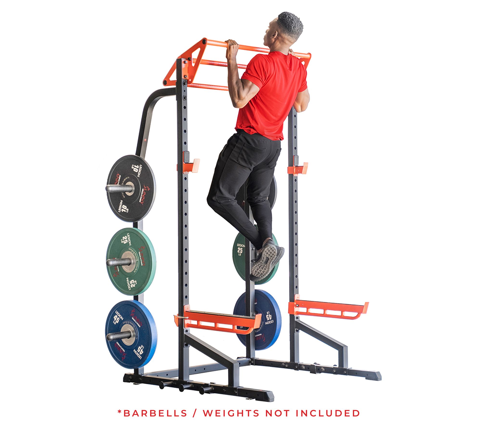 Sunny Health & Fitness Power Zone Half Rack Pow er Cage