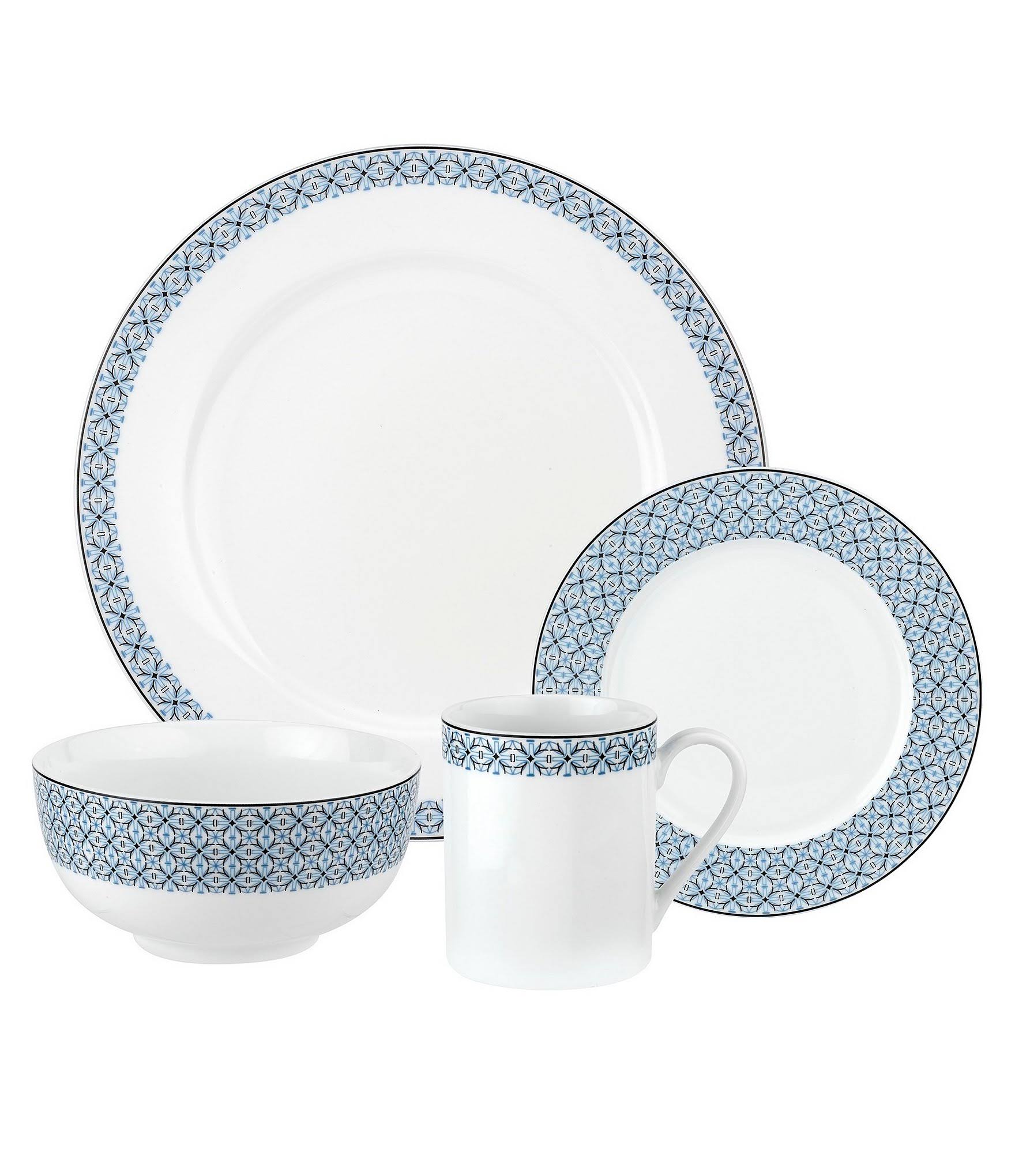 Spode Home Mallorca 16-Piece Dinnerware Set - White