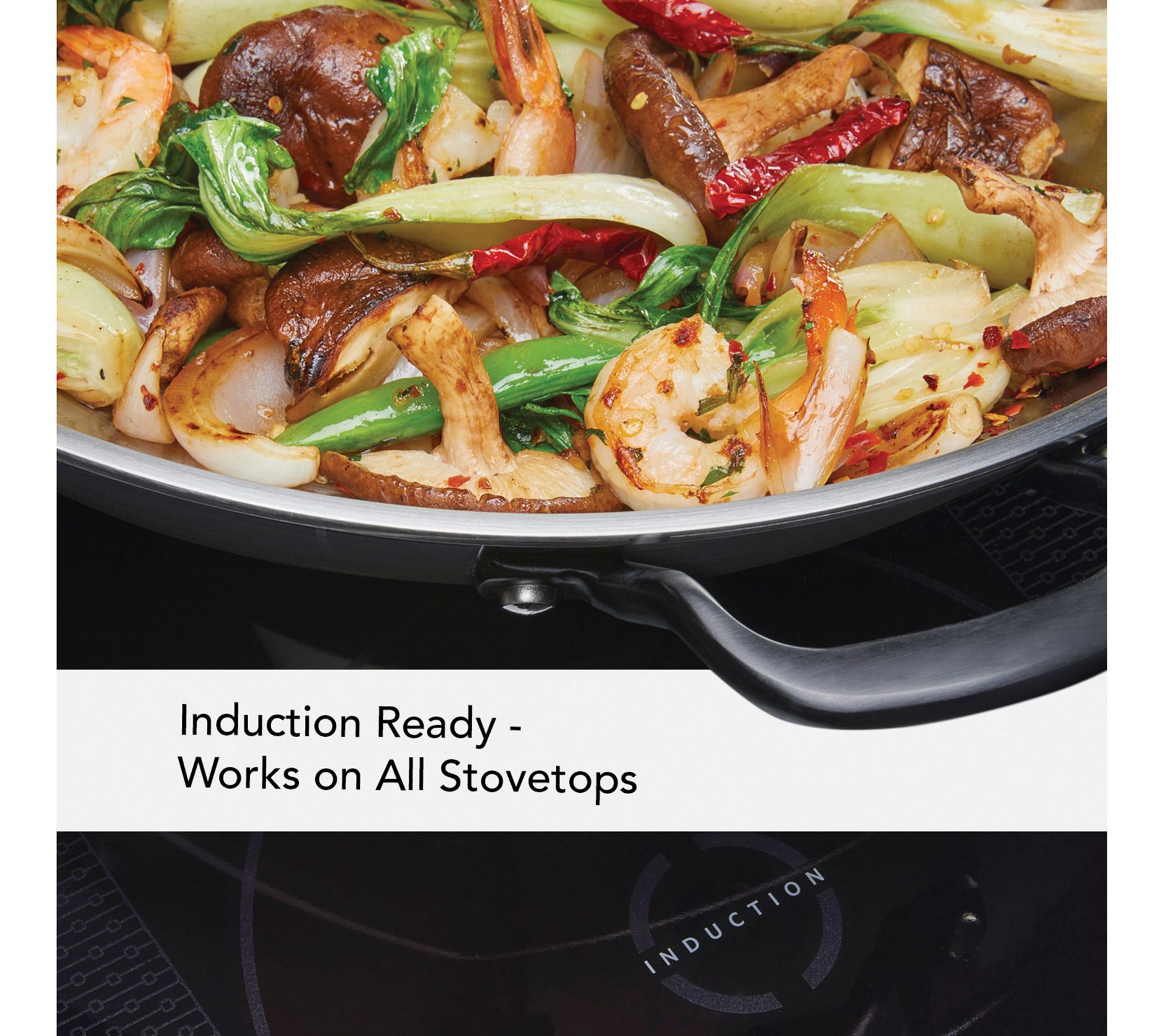 KitchenAid 5-Ply Clad Stainless Steel 15-Inch Wok