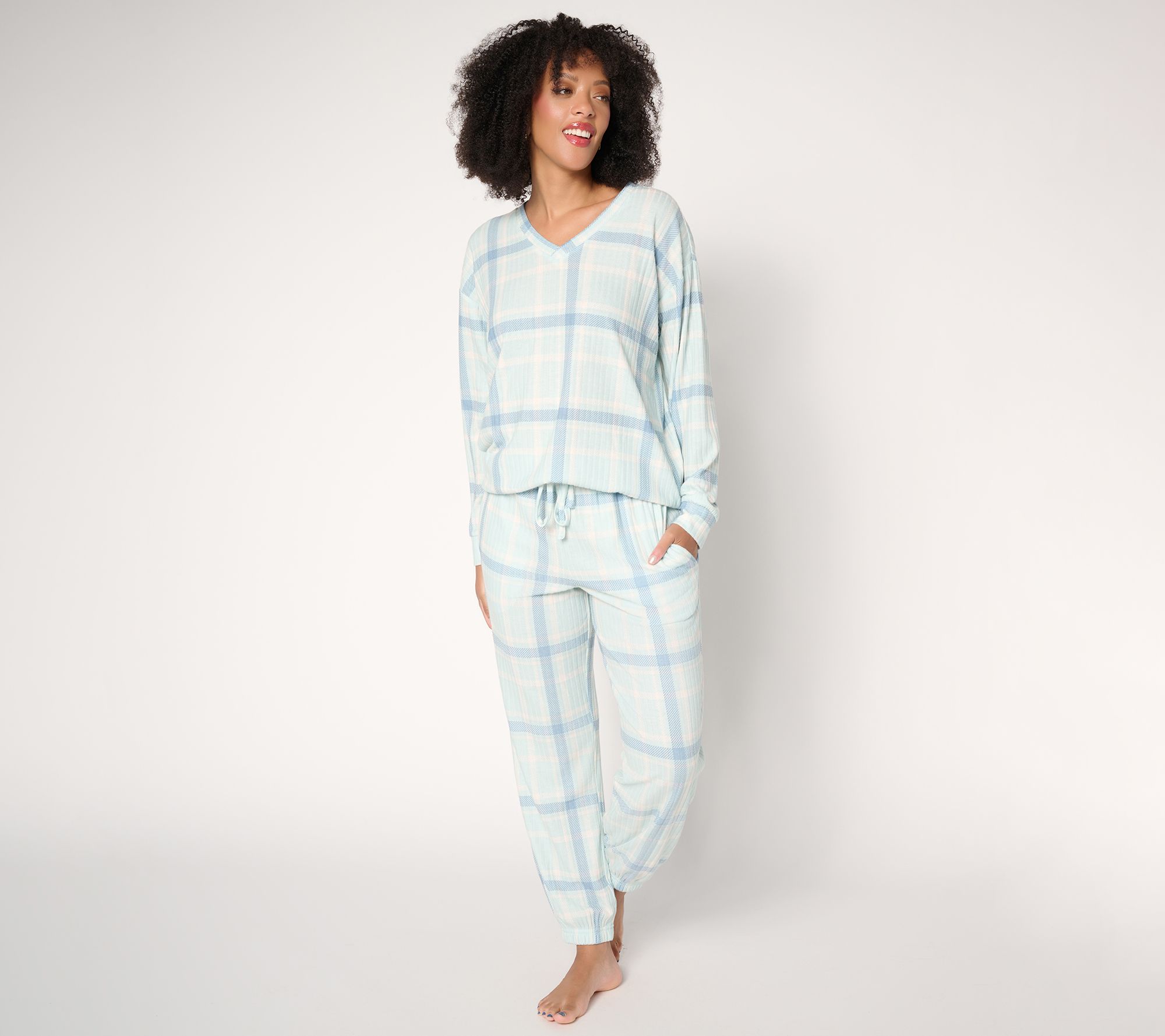 Berkshire Homewear Printed Hacci Jogger Lounge Set