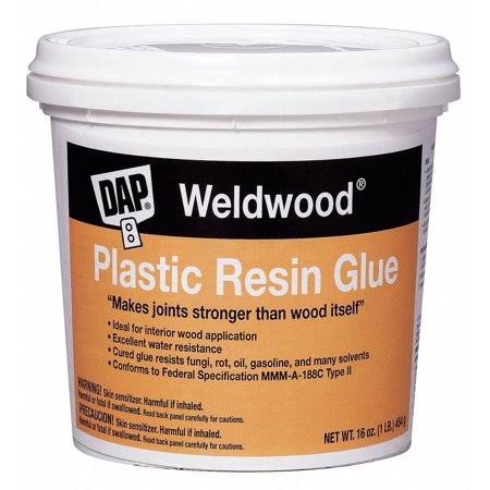 Dap Powdered, ureaformaldehyde Wood Glue, 4.5 lb. Tub, Tan, 1 ea - 204