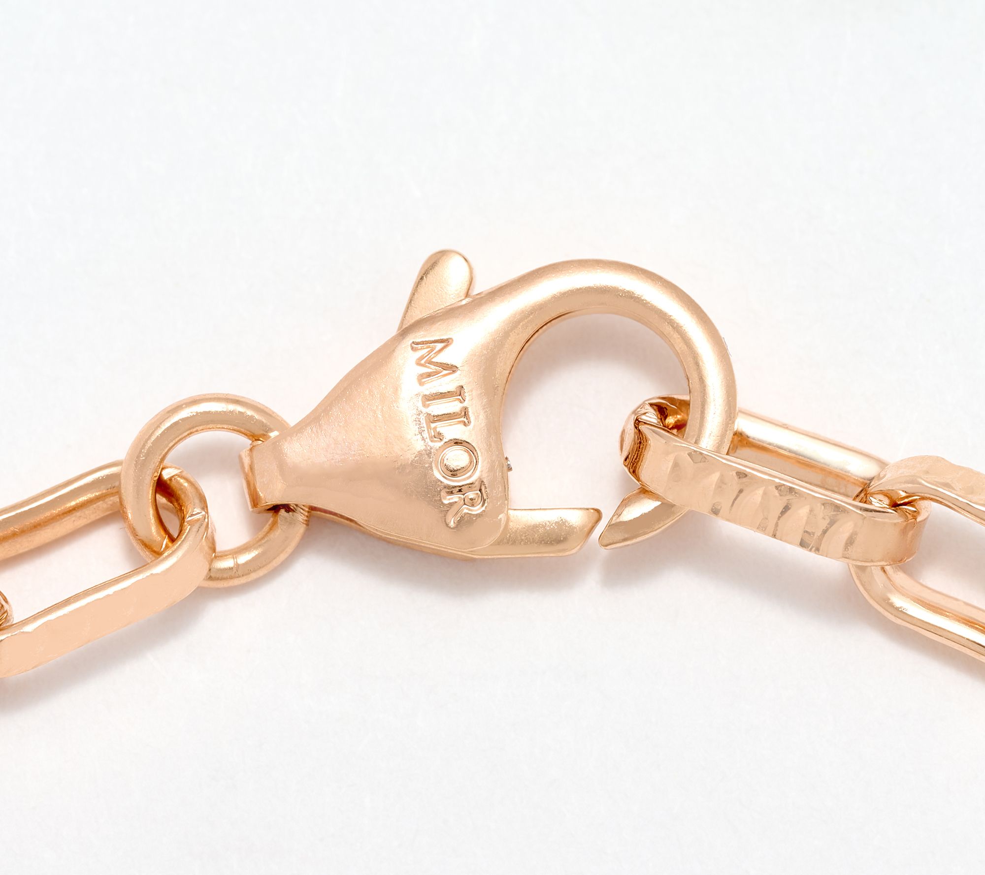 David Markstein Bronze Premiere Luxe Paper Clip Bracelet