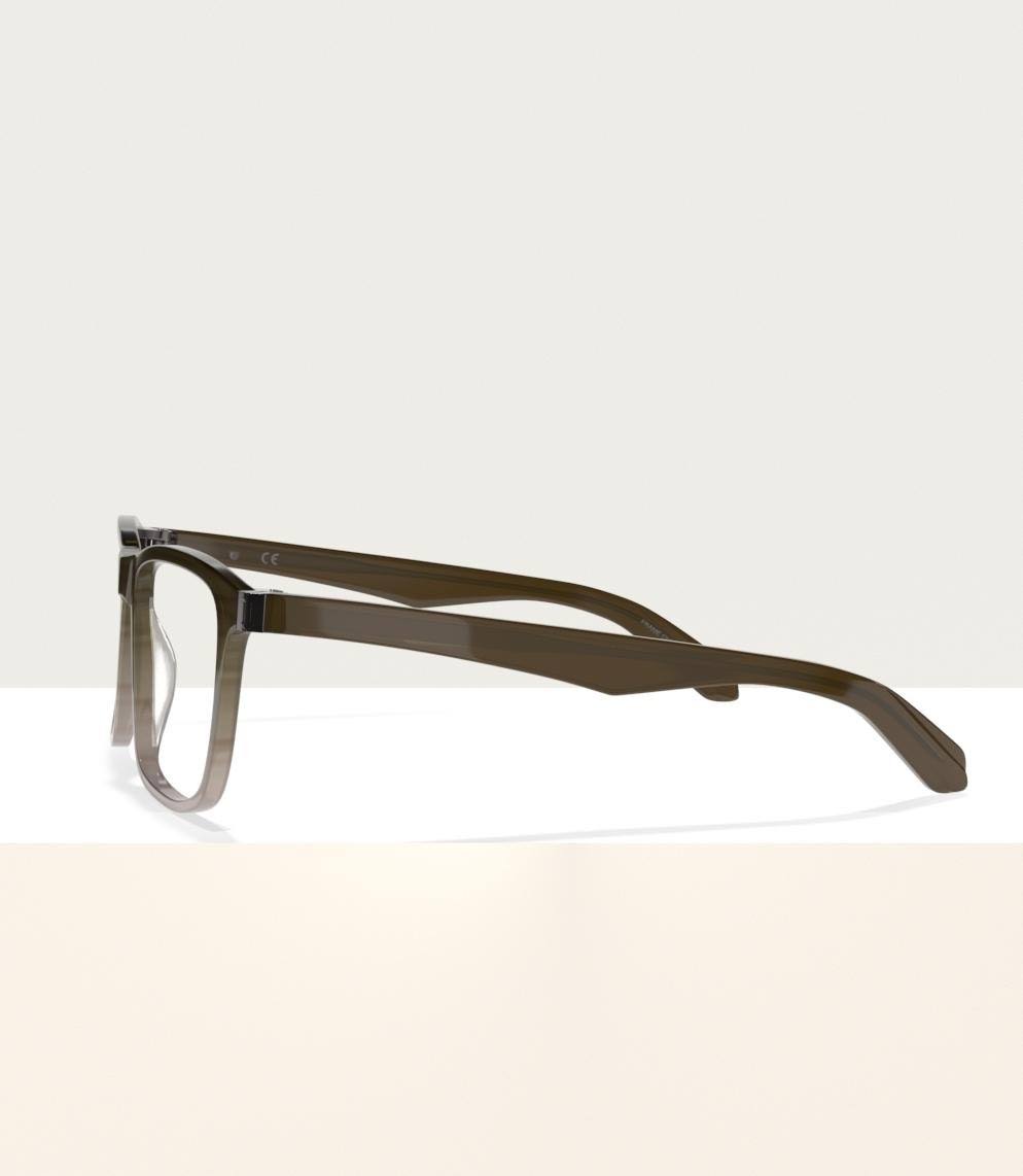 Dragon DR190 Jack 319 Olive Gradient Horn Eyeglasses 57mm