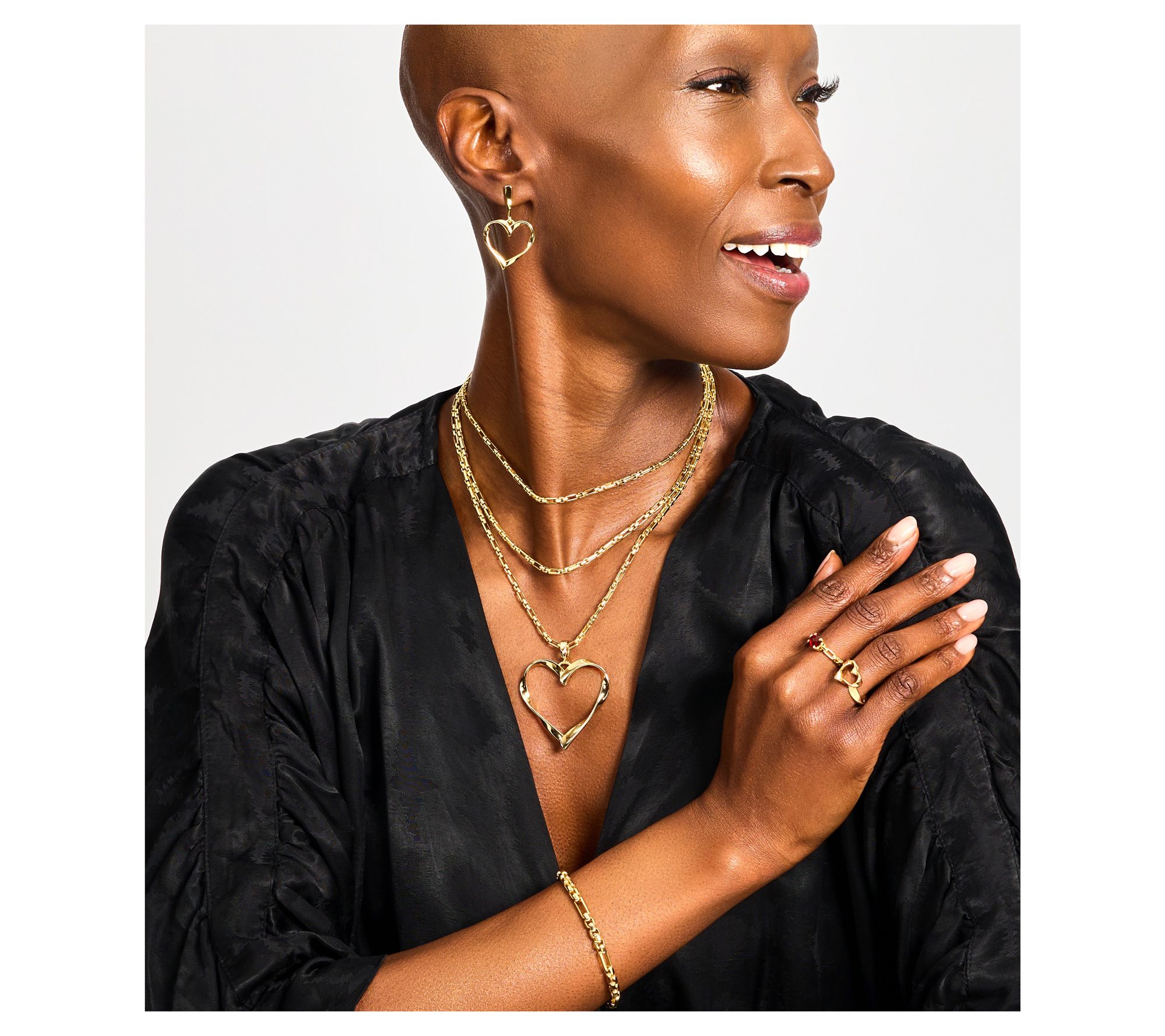 Christian James by Scott Grimes 14K Clad 5mm 7x1 Luciano Bracelet, 14.8g