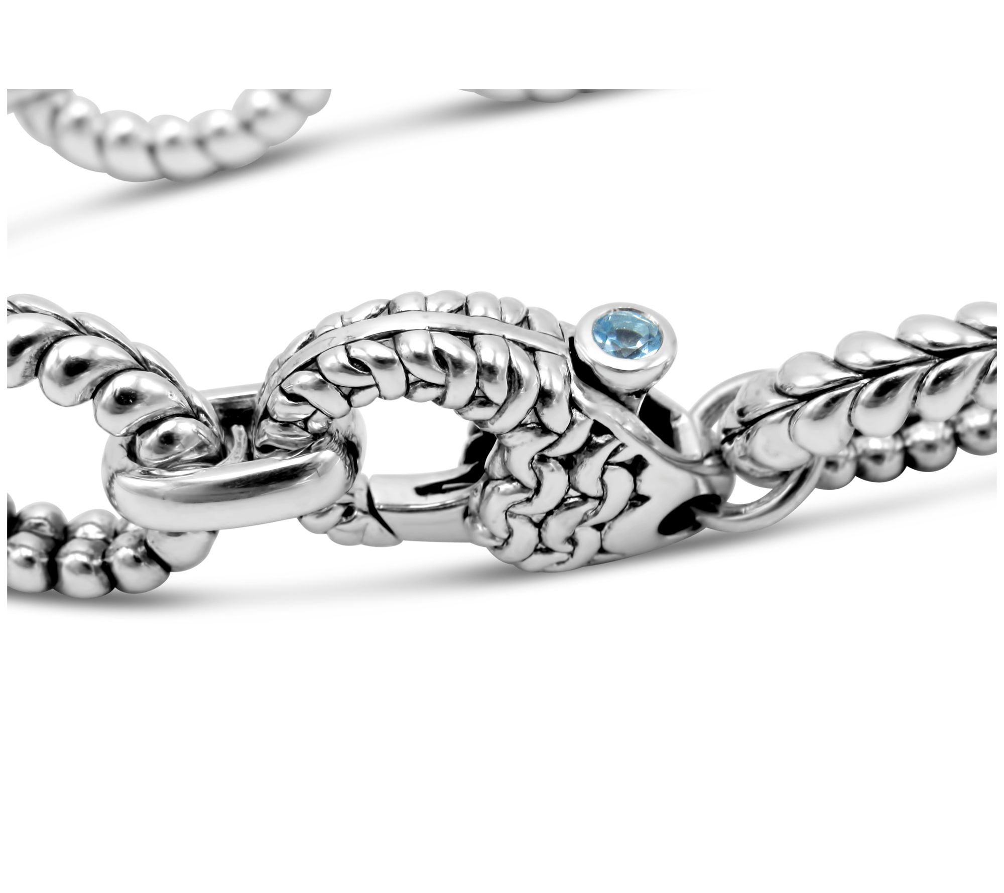 Tiffany Kay Sterling Silver Herringbone Link Bracelet