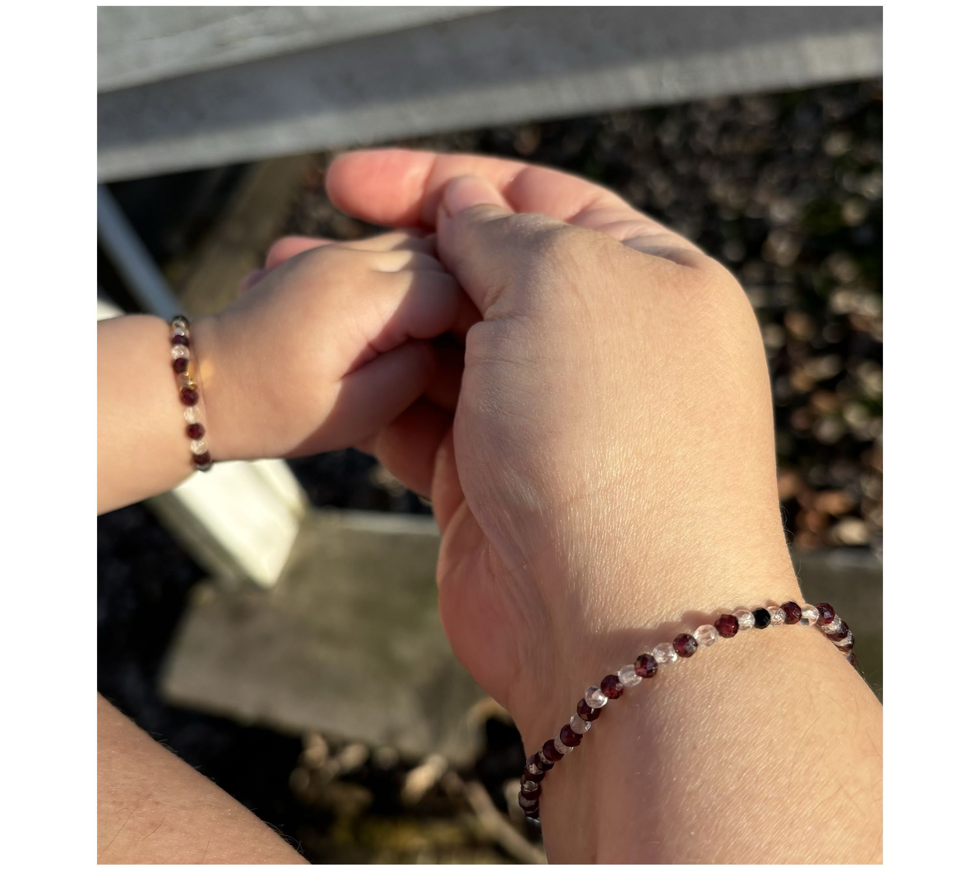 Zoe & Me by Alkeme Mother & Daughter Braceletsin Dream