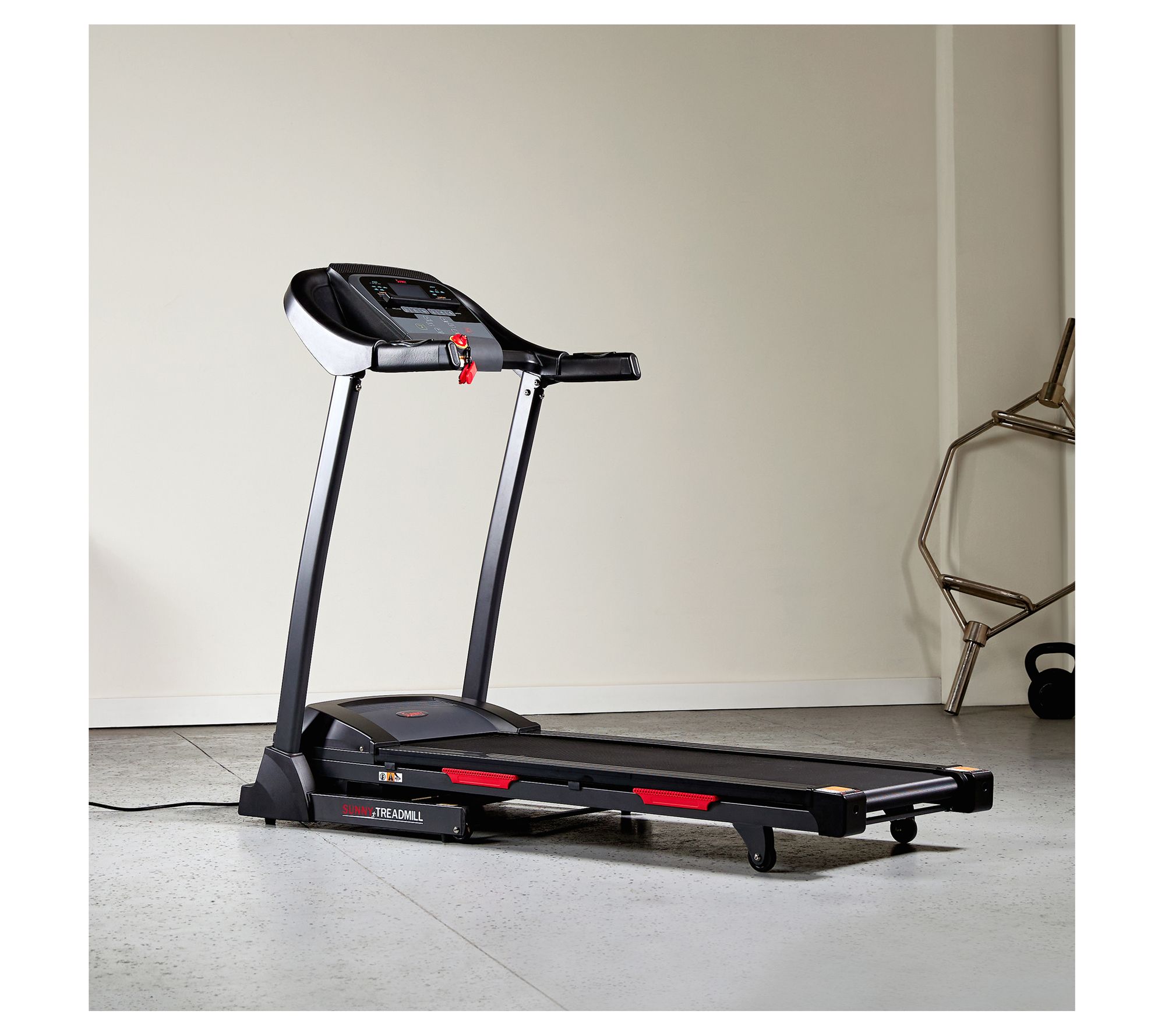 Sunny Health Fitness Premium Smart Treadmill with Bluetooth
