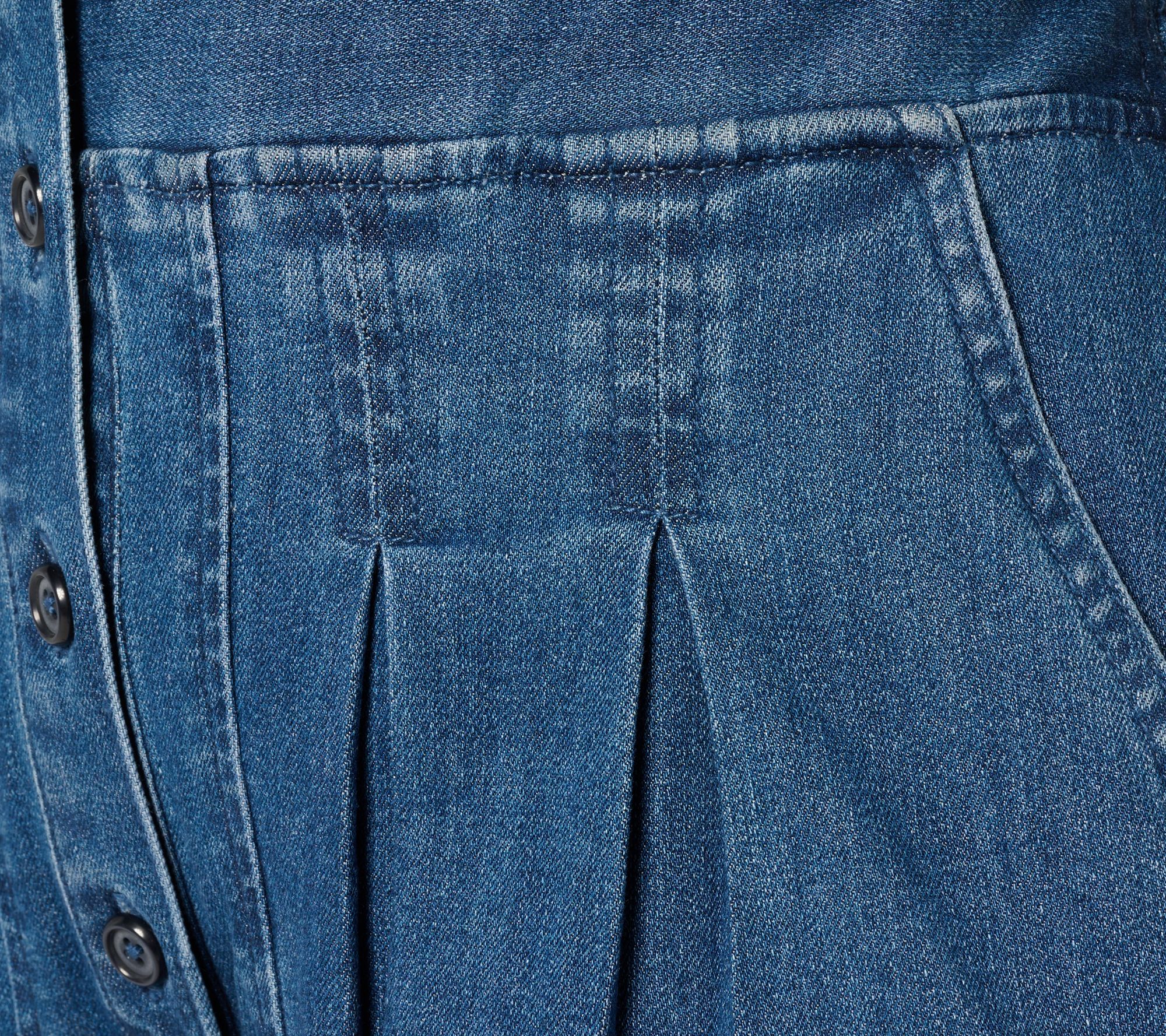 Me by Jennie Garth Regular Ankle Length Denim Jumpsuit