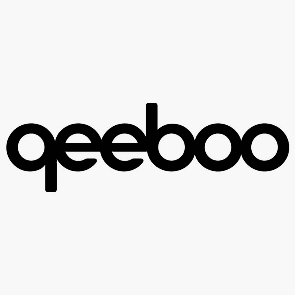 Qeeboo Rabbit Chair Baby Black