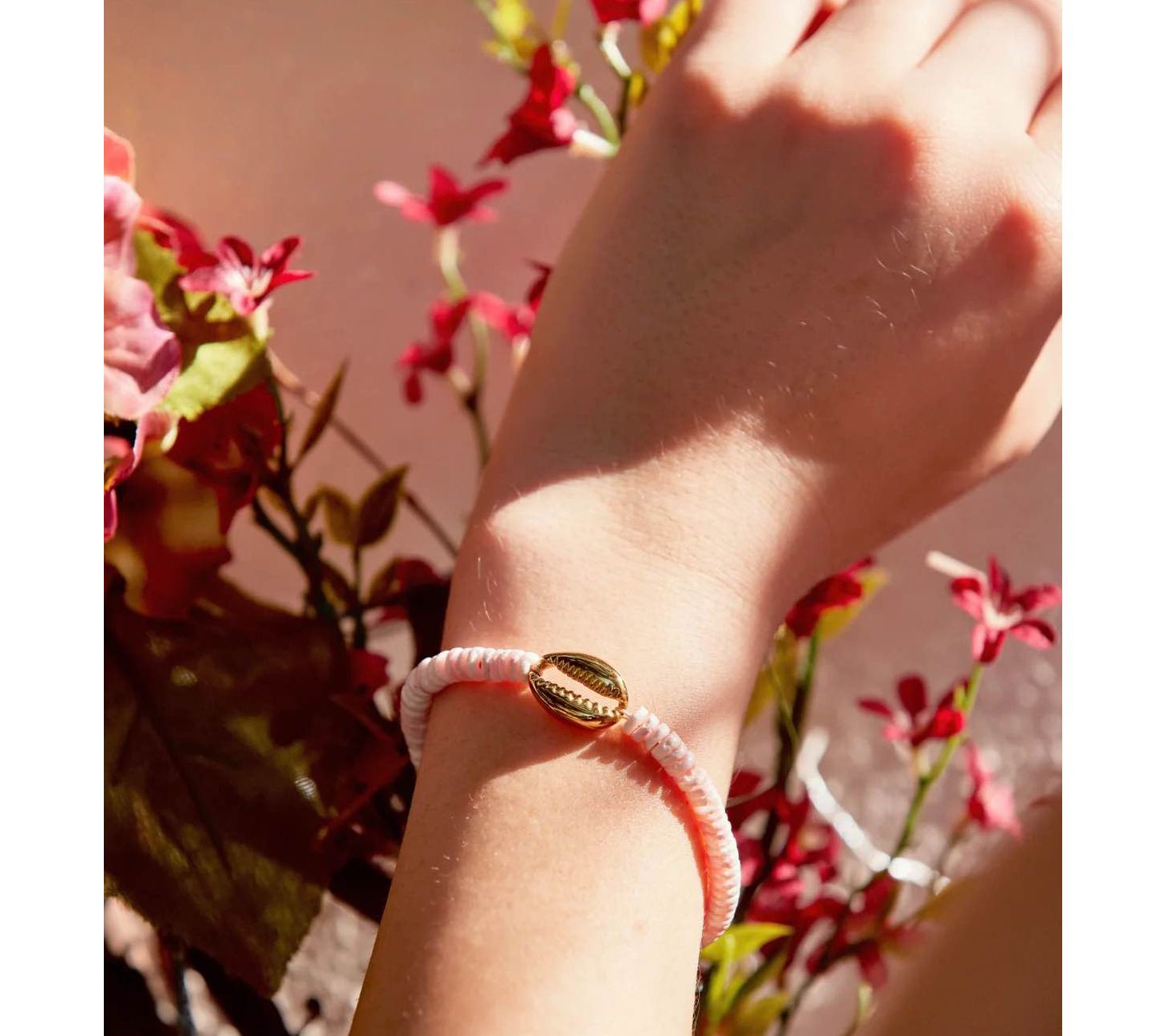 Adriana Pappas Designs Mini Heishi Shell Bracelet