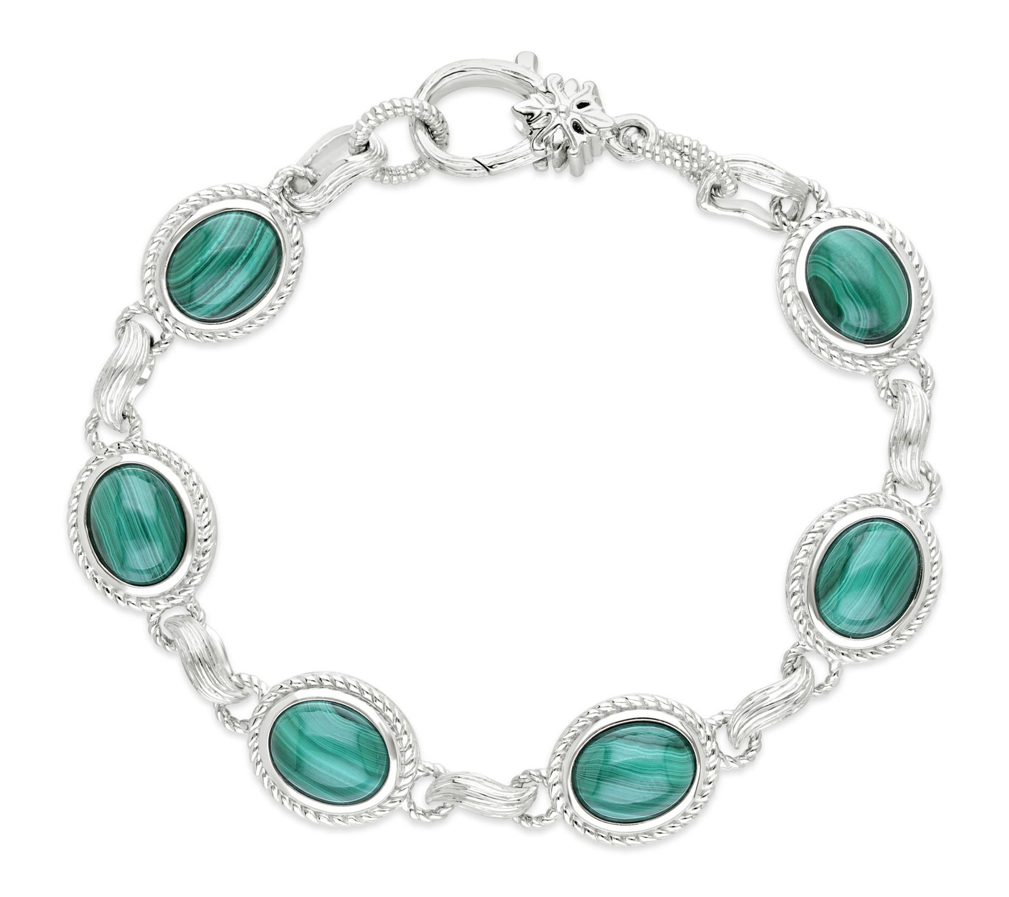 Ariva Sterling Silver Gemstone Arden Bracelet