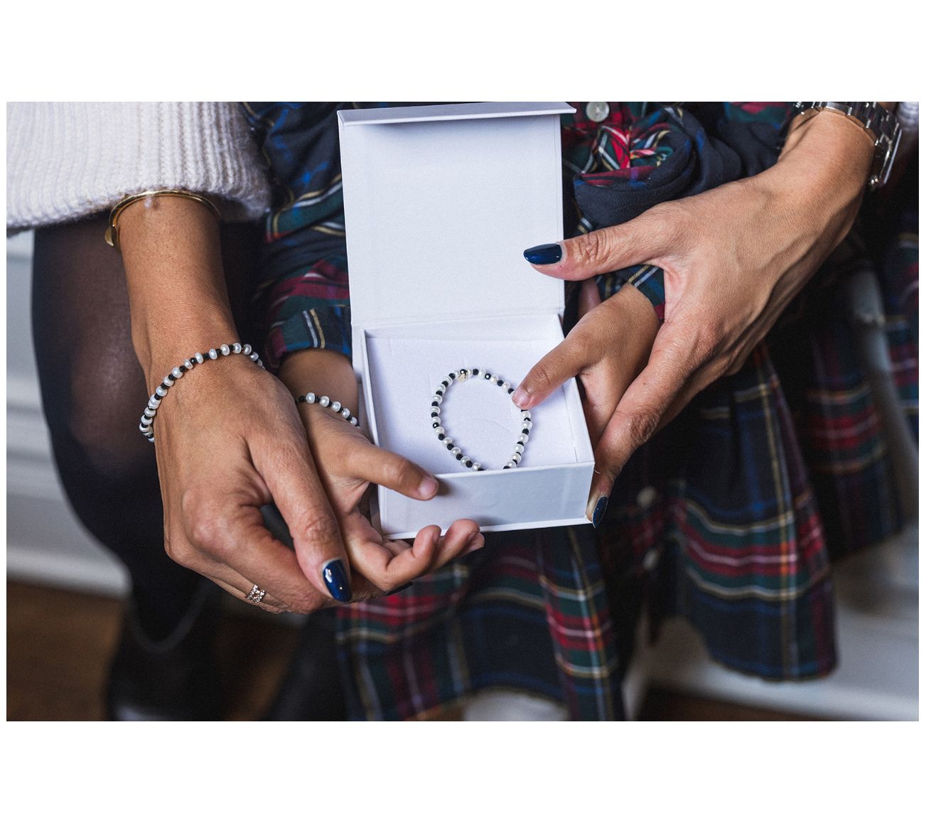 Zoe & Me by Alkeme Mother & Daughter Braceletsin Dream