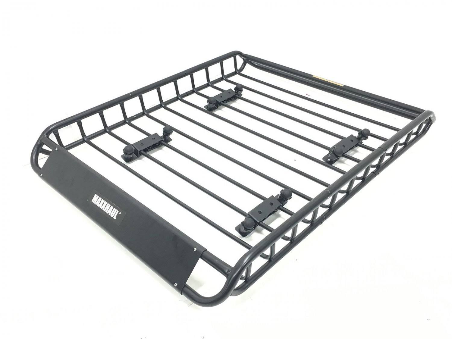 Maxxhaul 70115 Universal Steel Roof Rack Car Top Cargo Carrier/Basket