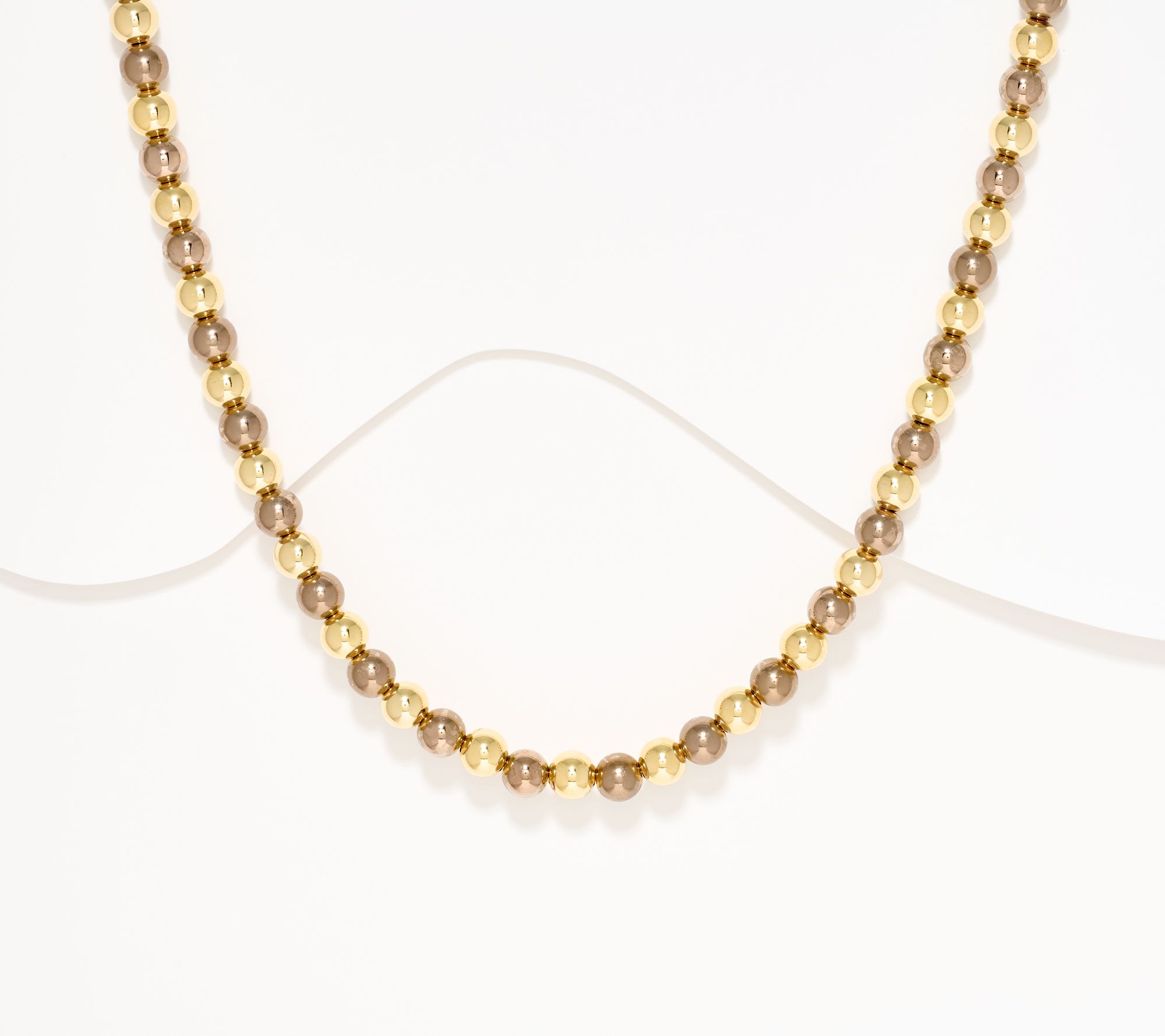 David Markstein Bronze 8mm Bead Magnetic 18