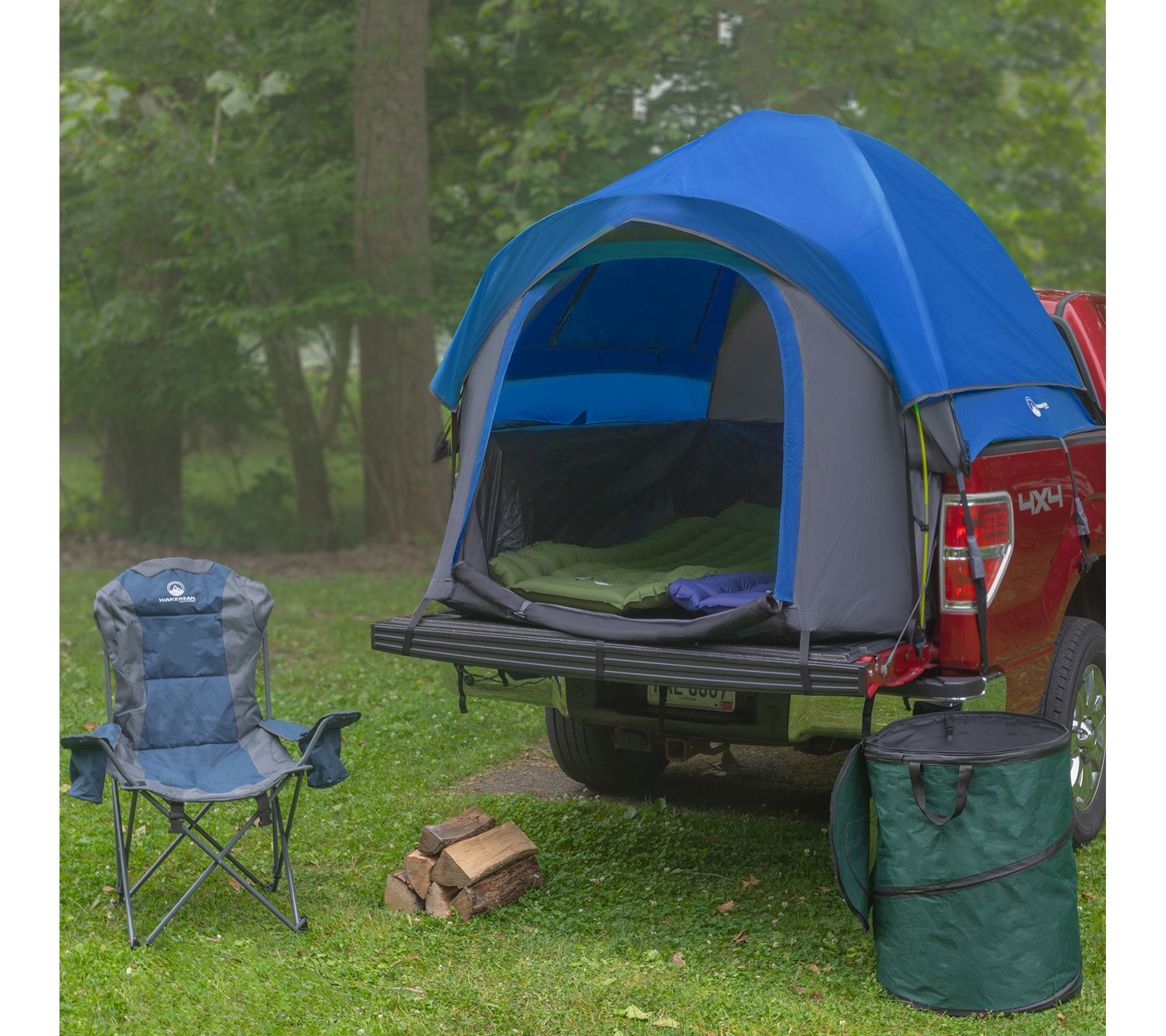 Wakeman Truck Bed Tent Water-Resistant Vented Camper Shell