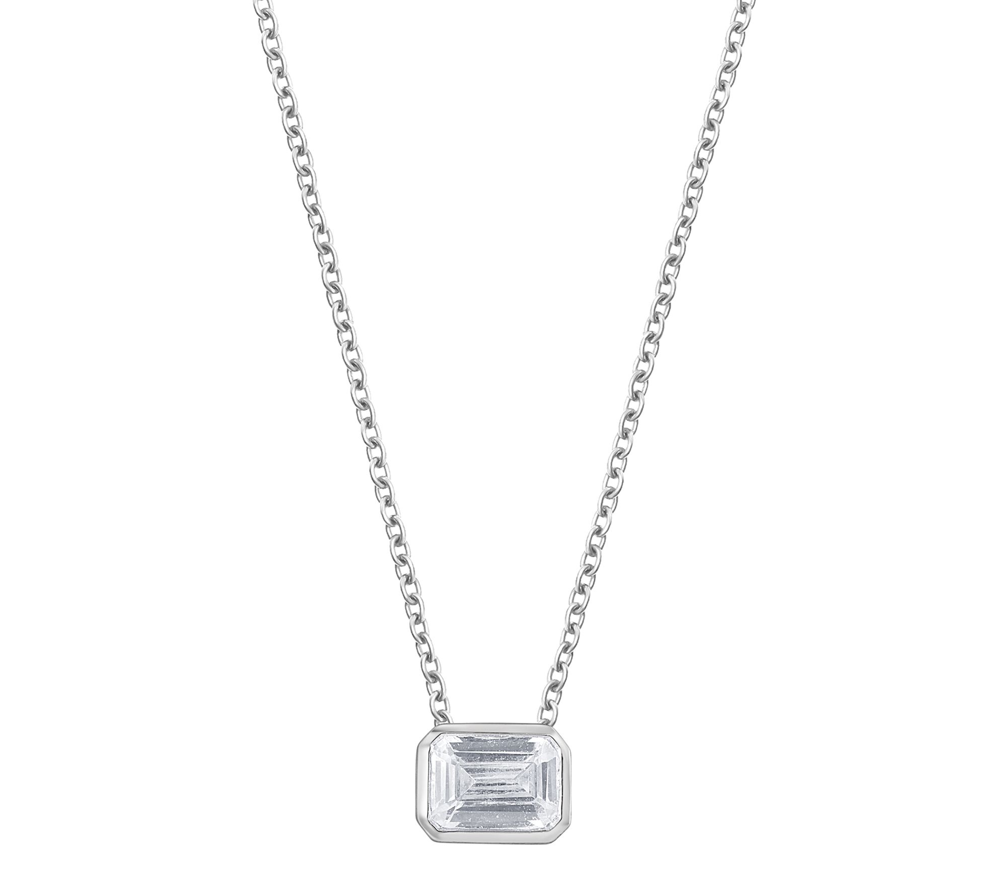 Fire Light 0.50 cttw Lab Grown Diamond Solitair e Necklace, 14