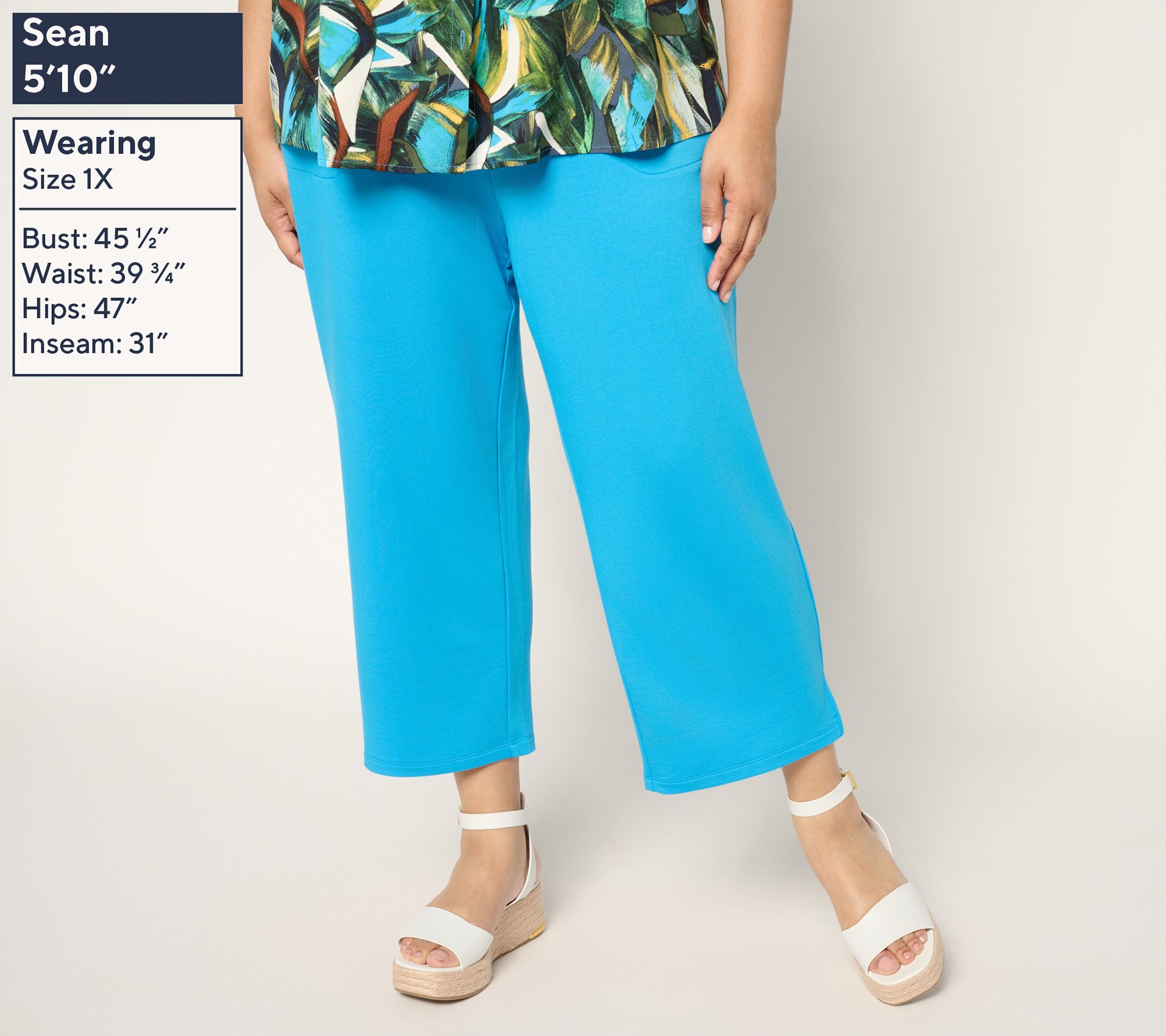 Brandis Dress Out Loud Tall Acquitted Knit Cropped Pants