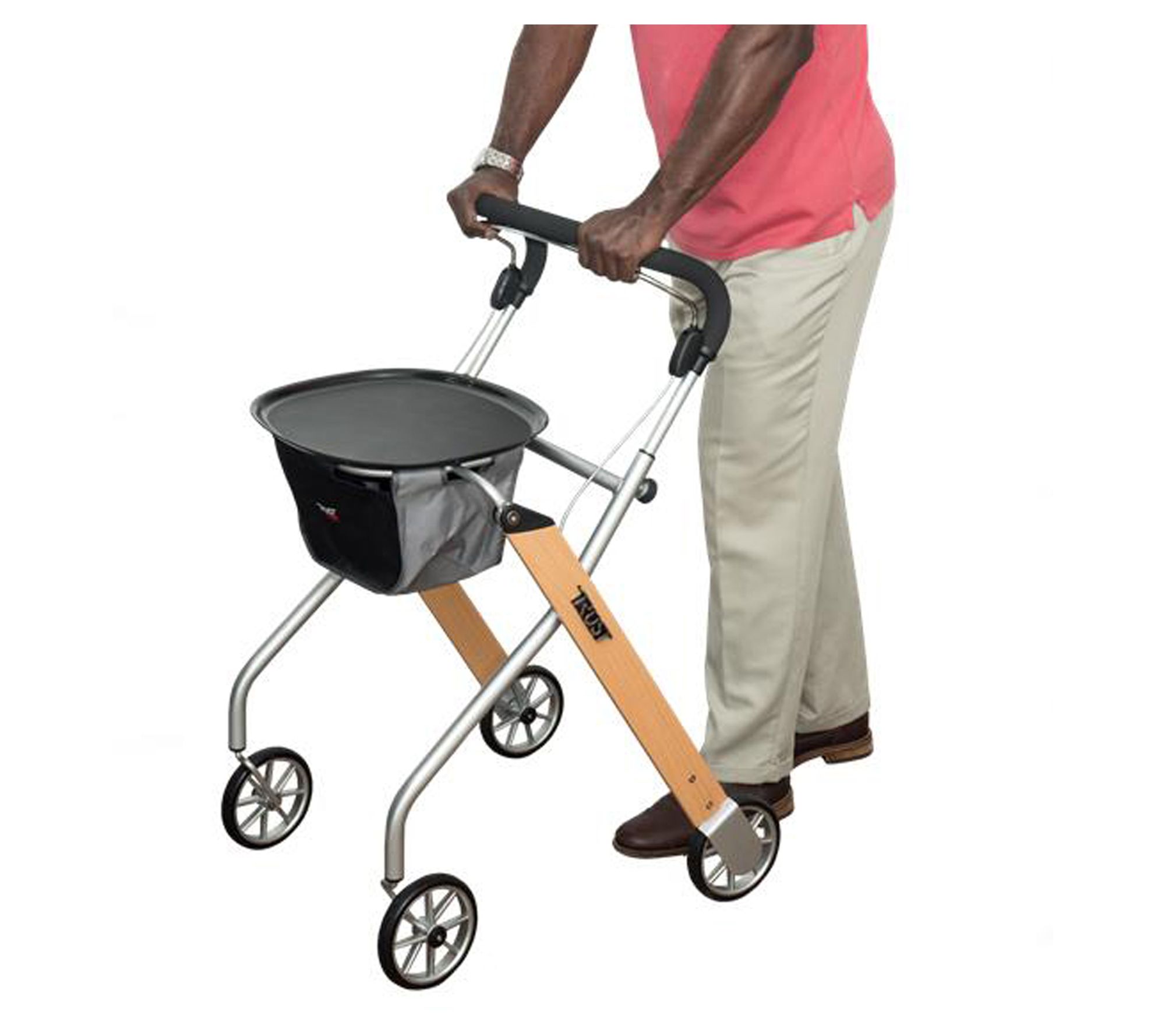 Stander Let's Go Indoor Rollator by Trust Care