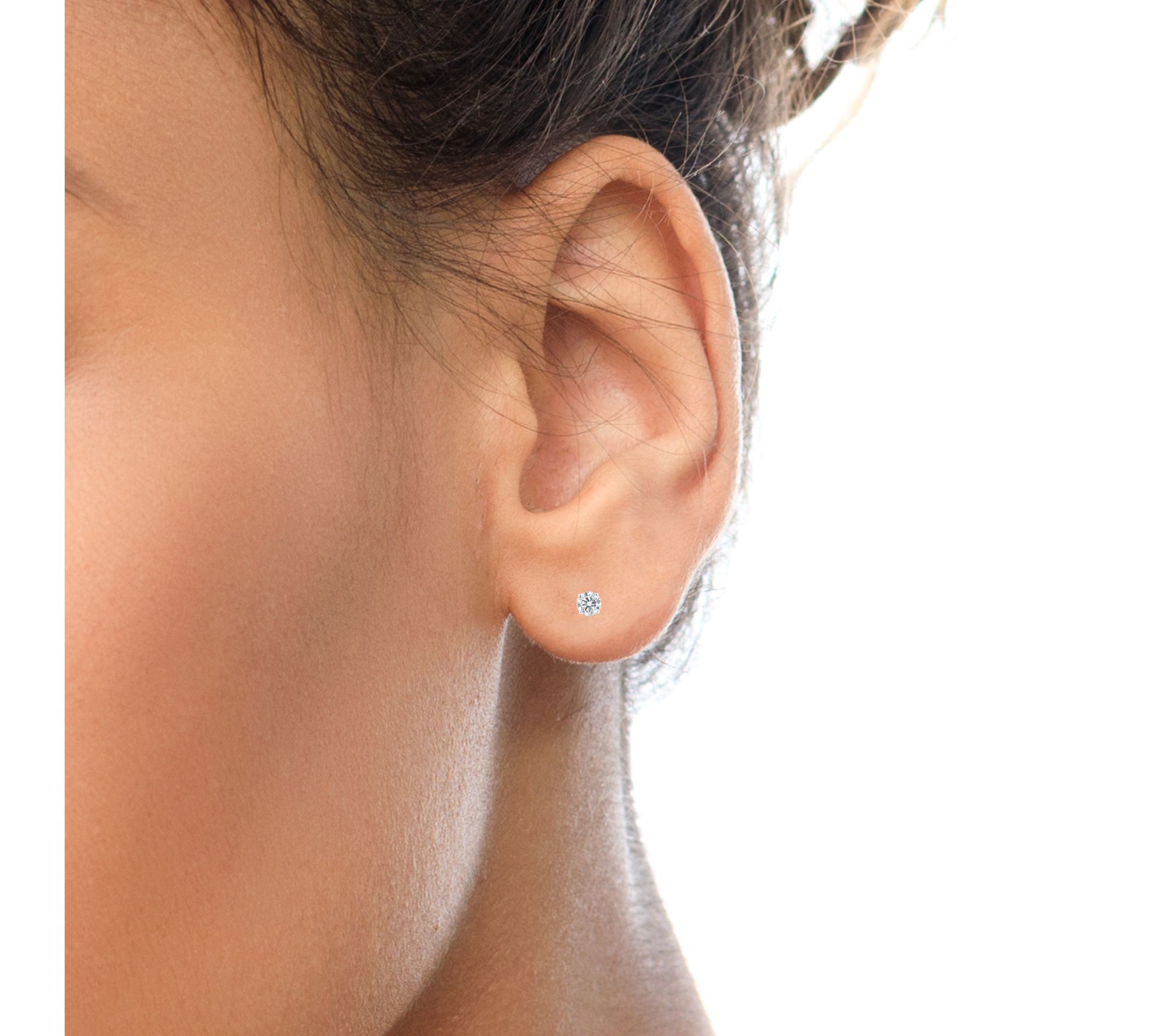 Haus of Brilliance 3.00 cttw Lab Grown Diamond Earrings, 14K