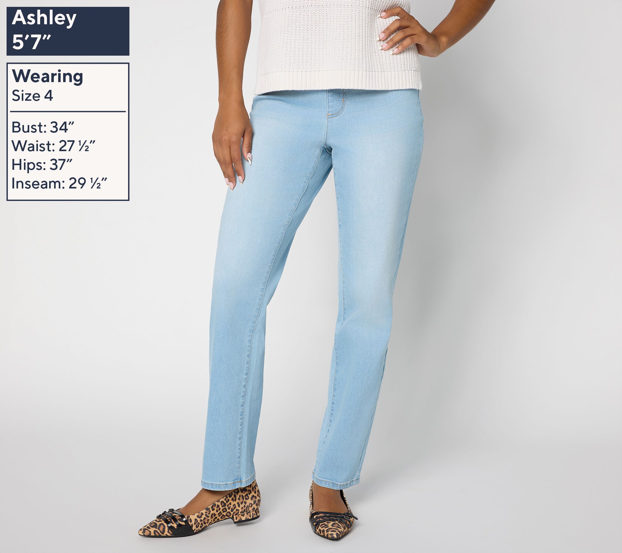 Ree by The Pioneer Woman Regular Jeans - Indigo Straight Leg