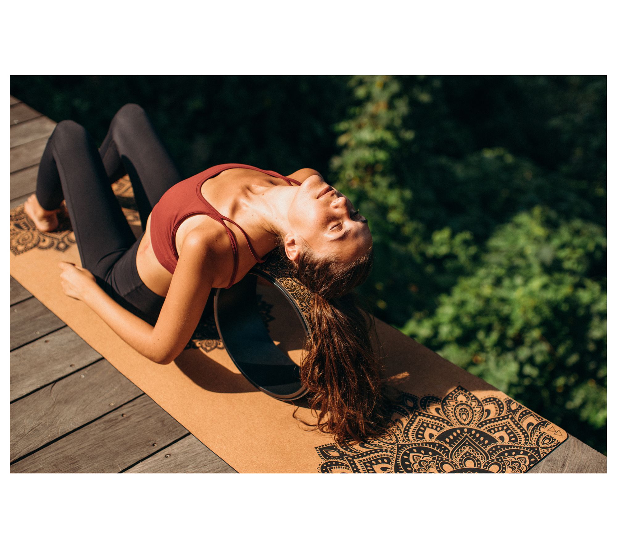 Yoga Design Lab Cork Yoga Wheel