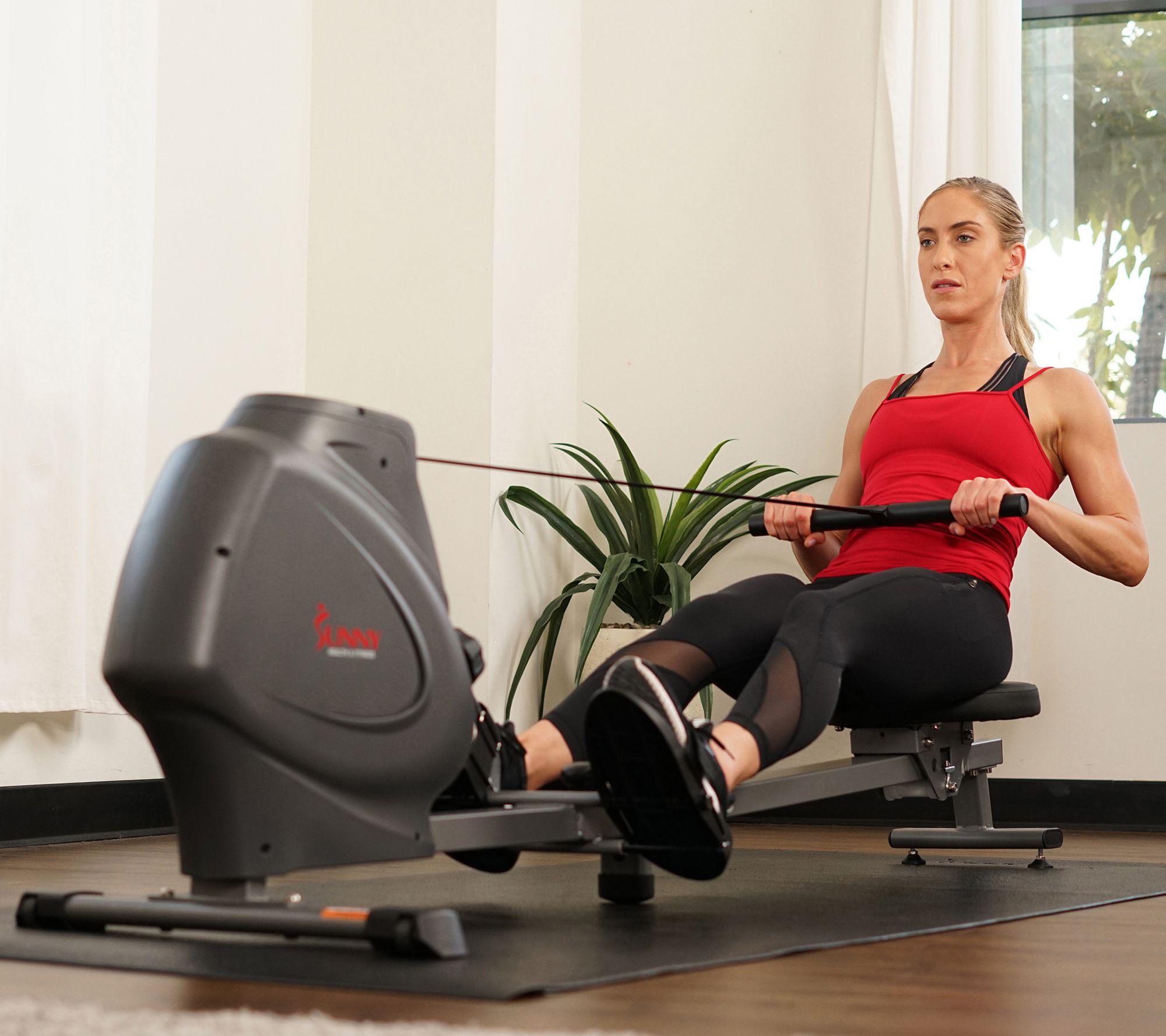 Sunny Health & Fitness SPM Magnetic Rowing Machine