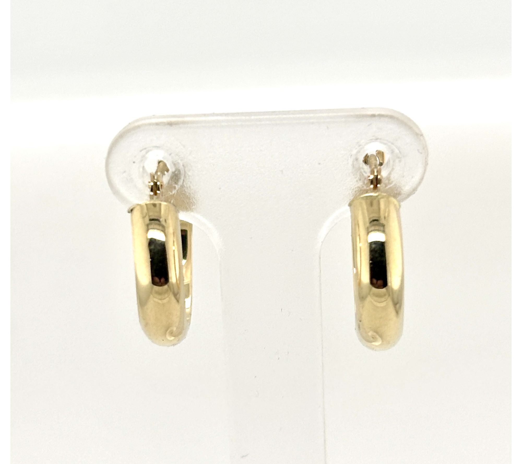Alkeme 14K Gold Popstar Hoop Earrings