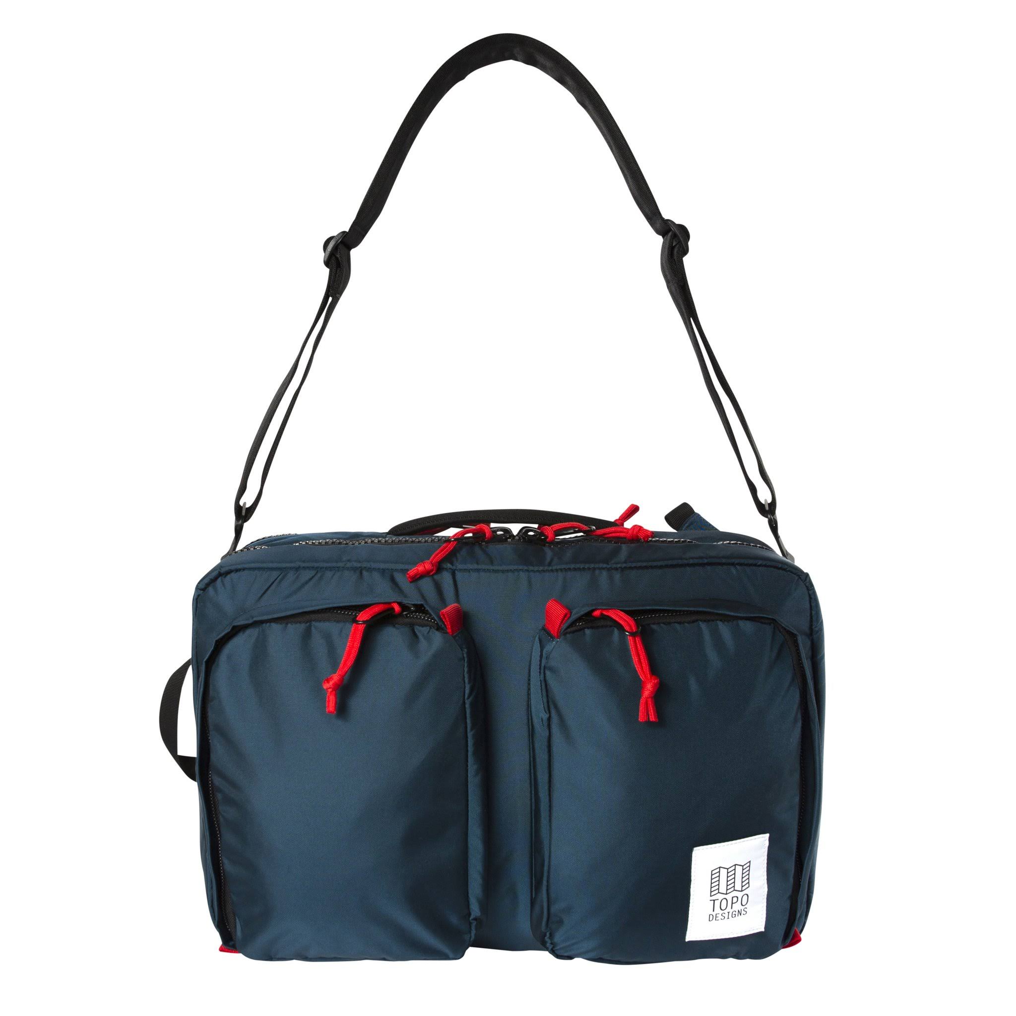 Topo Designs Global Briefcase 3-Day - Blue/Black Ripstop