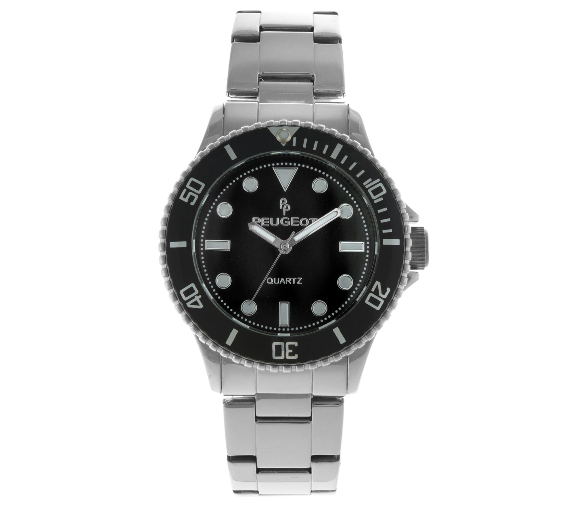 Peugeot Men's Stainless Steel Bracelet Watch