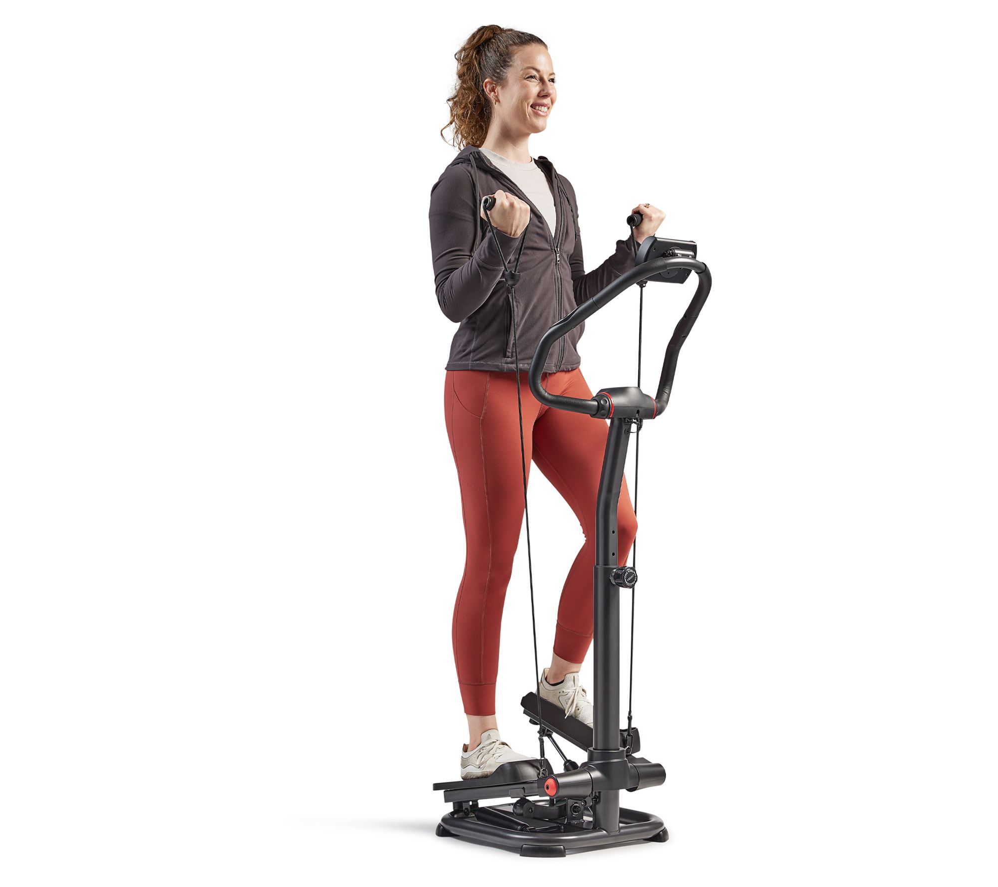 Sunny Fitness Total Body Mini Stepper w/ Resistance Bands