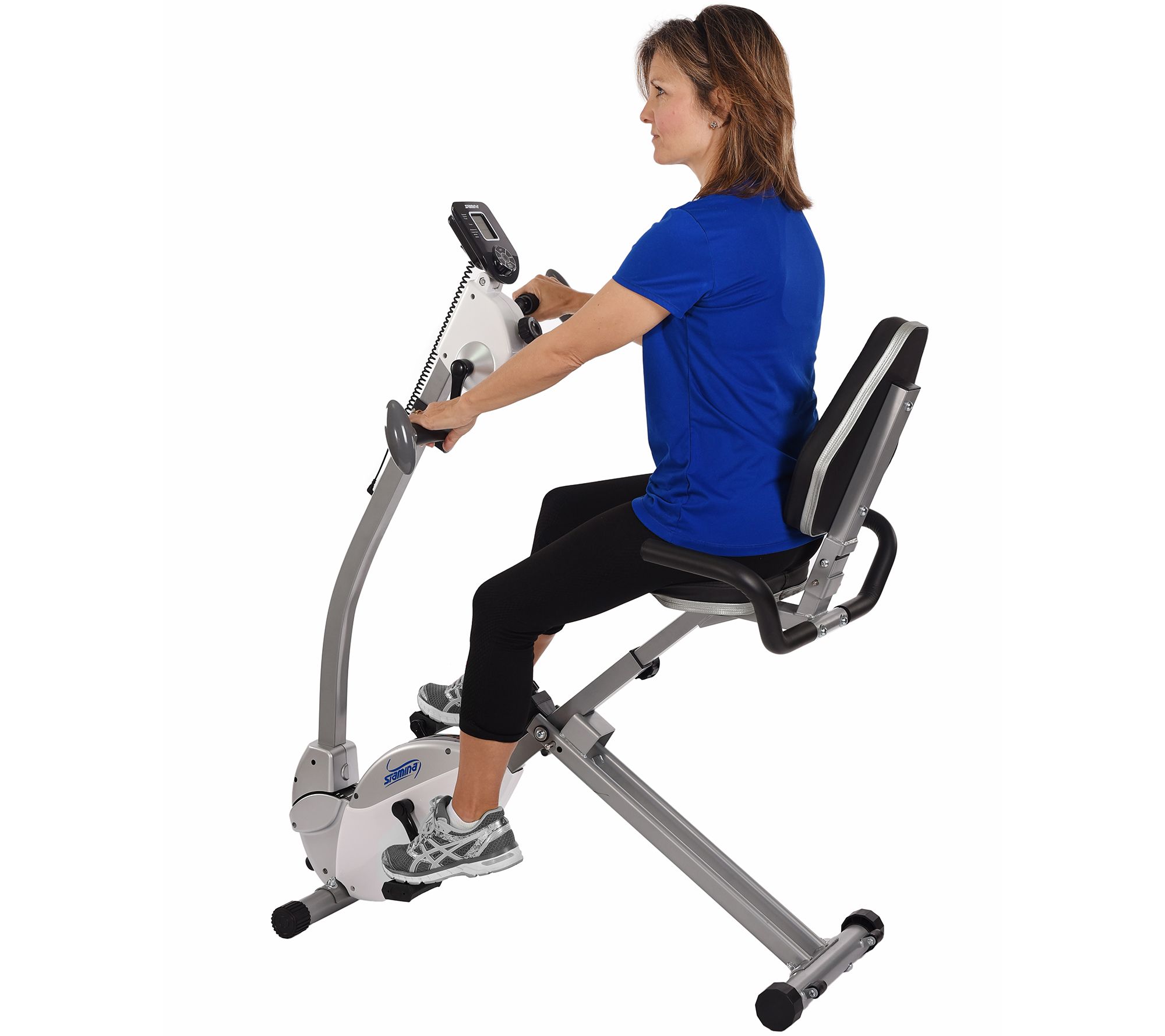 Stamina Recumbent Exercise Bike with Upper BodyExerciser