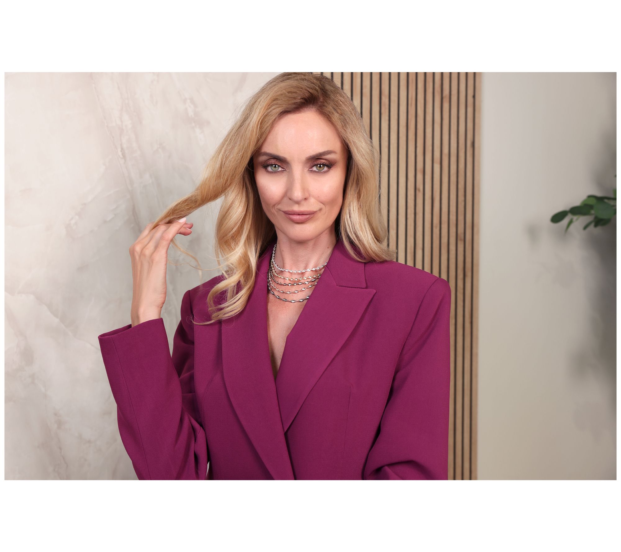 David Markstein Sterling Silver Debut Twisted Herringbone Necklace, 18