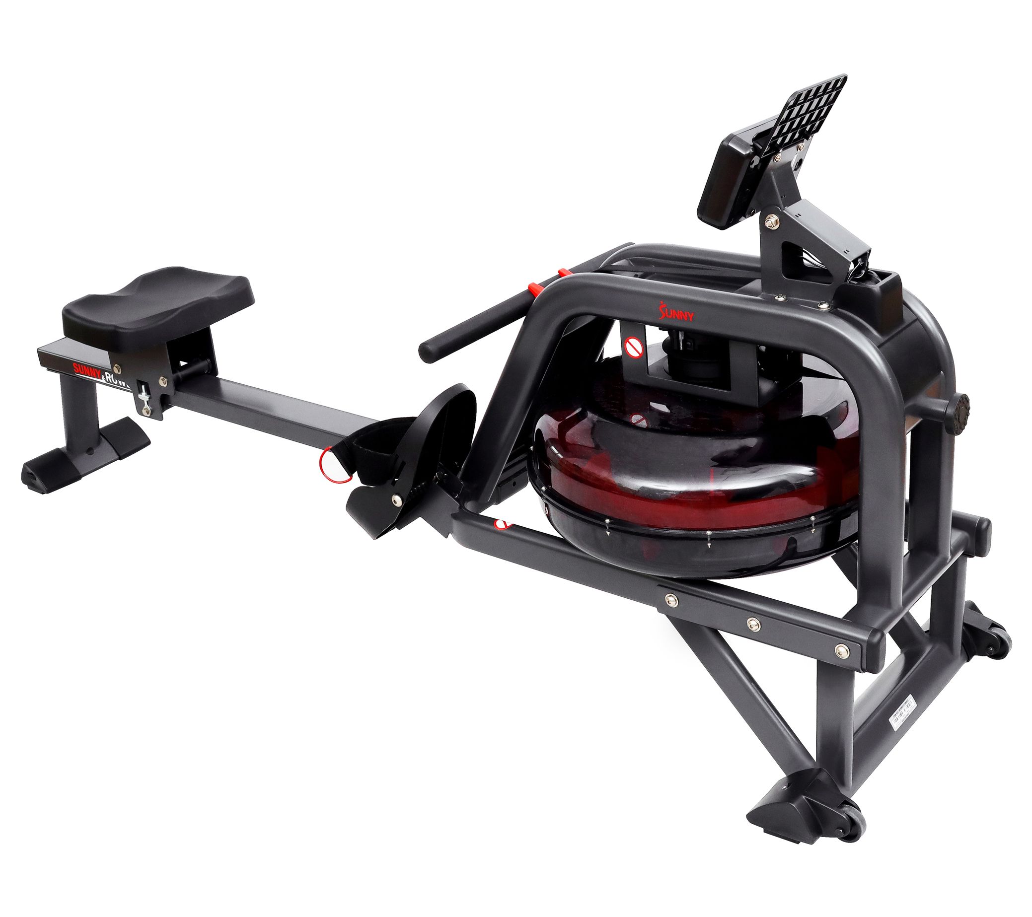 Sunny Health & Fitness Smart Obsidian Surge 500 m Water Rower