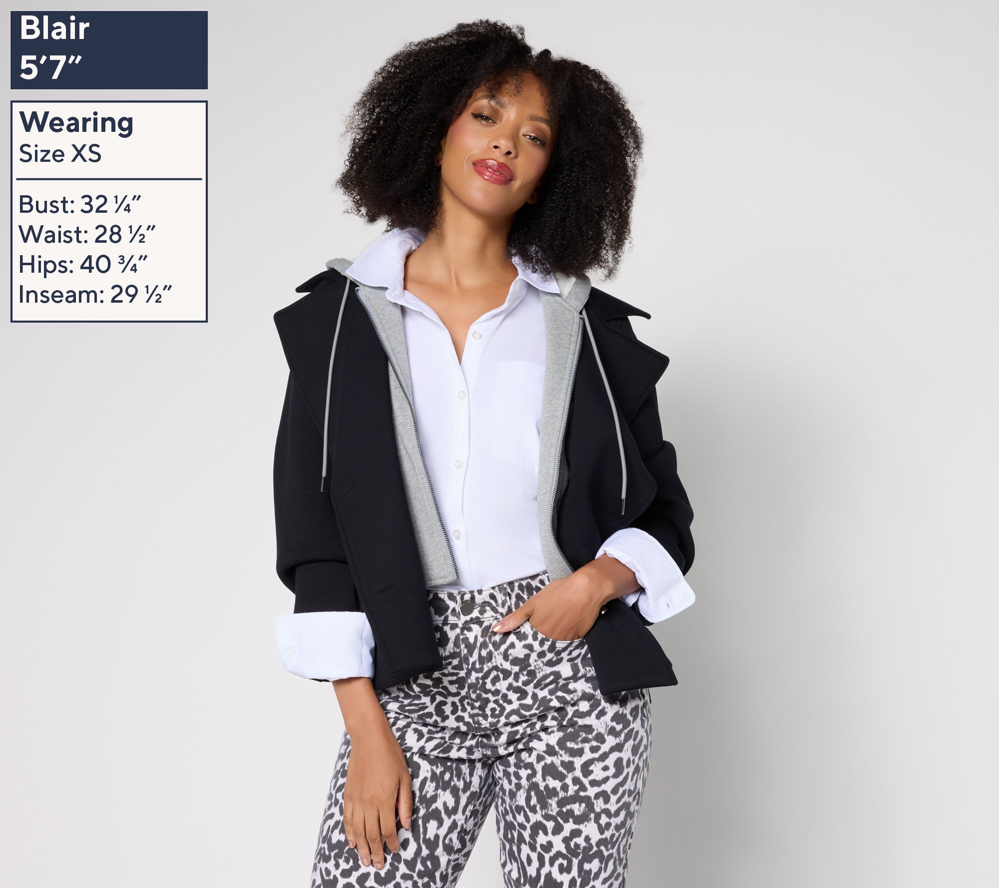 RM Studio x Rebecca Minkoff Kelly Peacoat w/ Removeable Hood