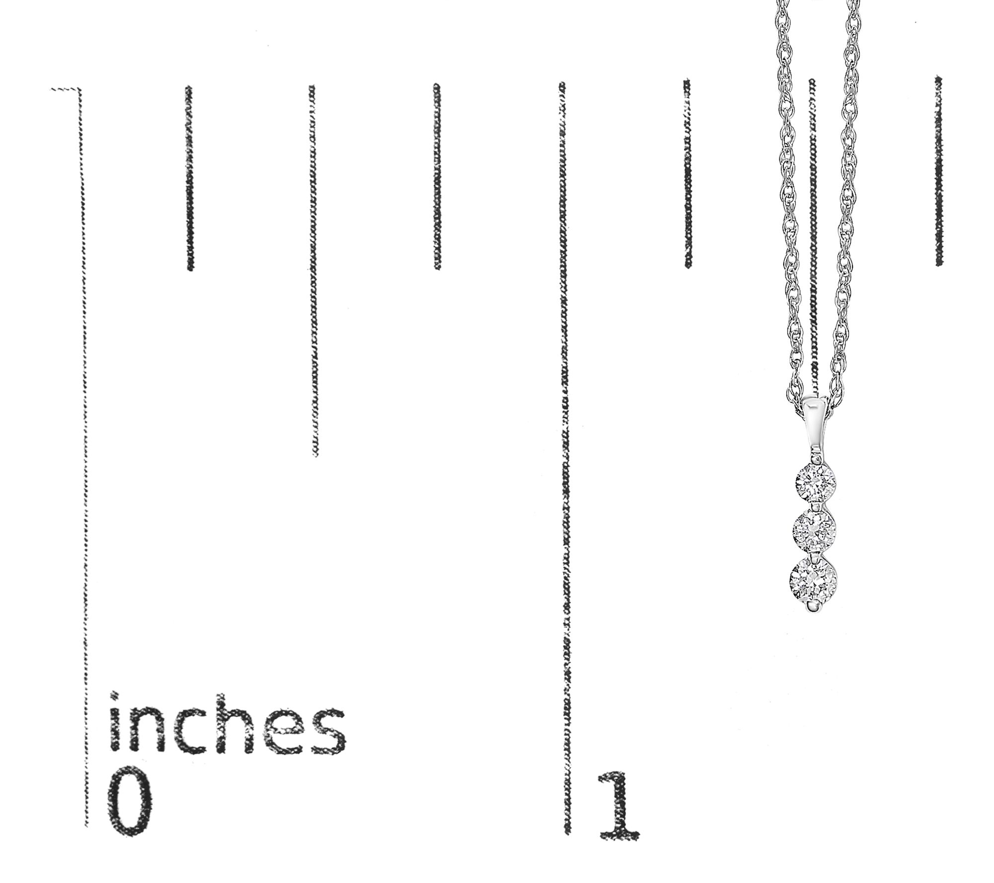 Haus of Brilliance Lab Grown Diamond Drop Necklace, Sterling