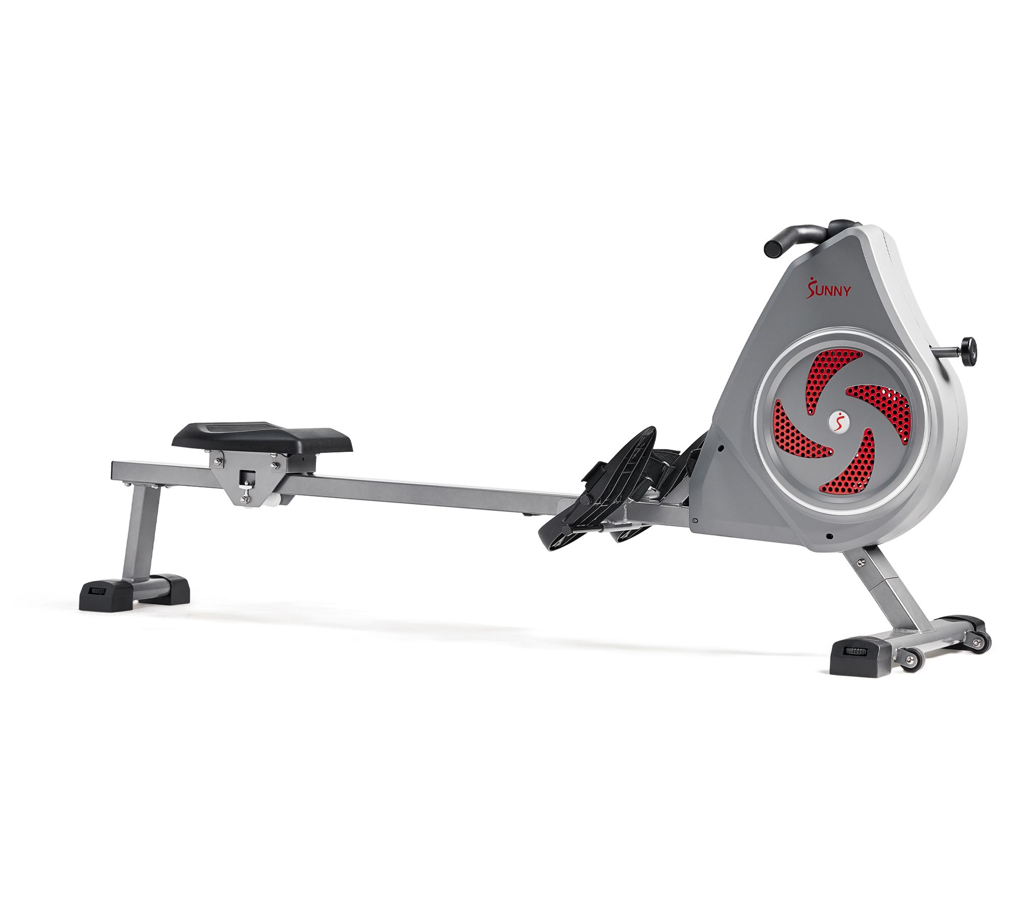 Sunny Health & Fitness Dynamic Air Rower w/ Sun nyFit App