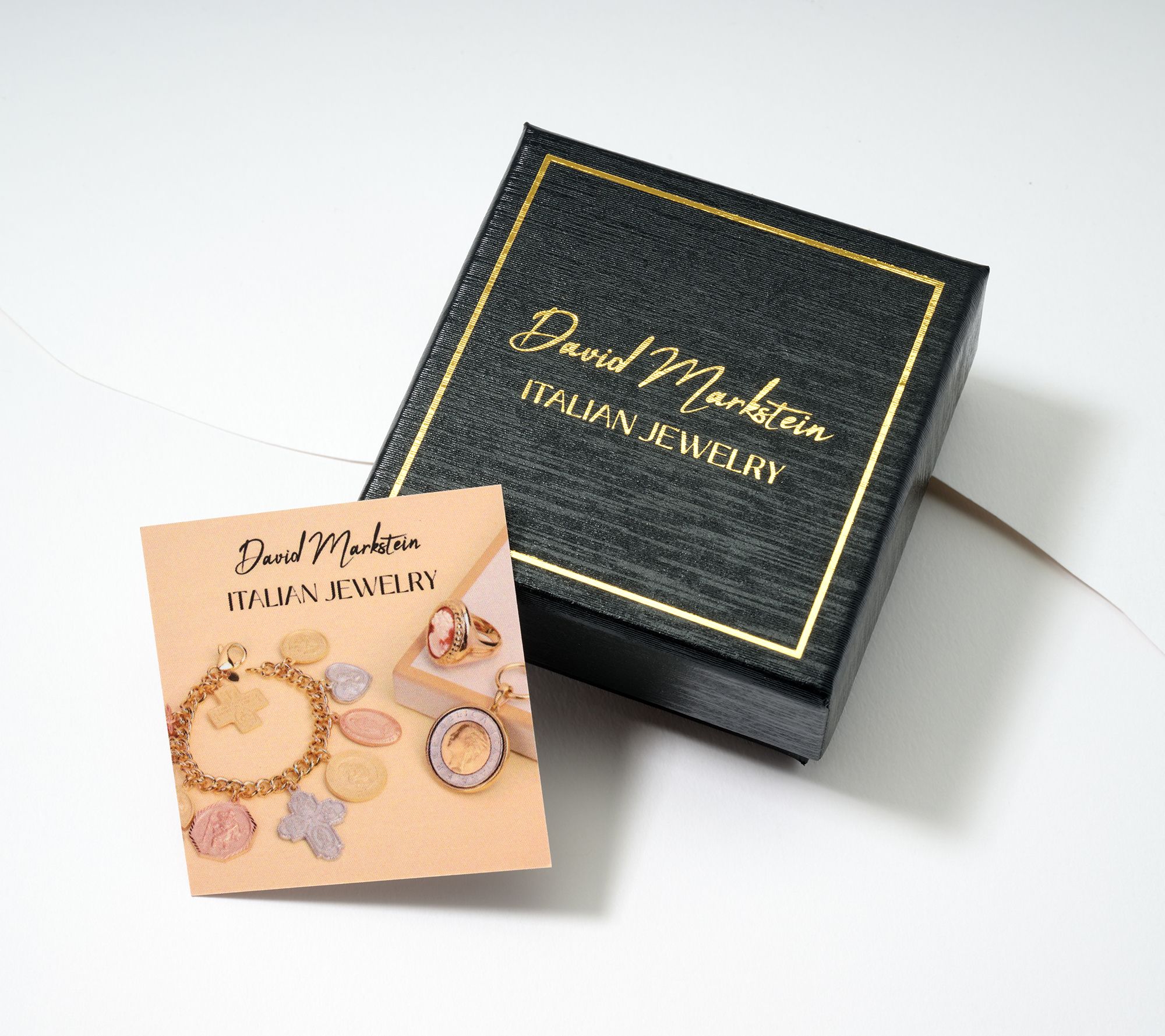 David Markstein Bronze Double Wave Hoop Earrings