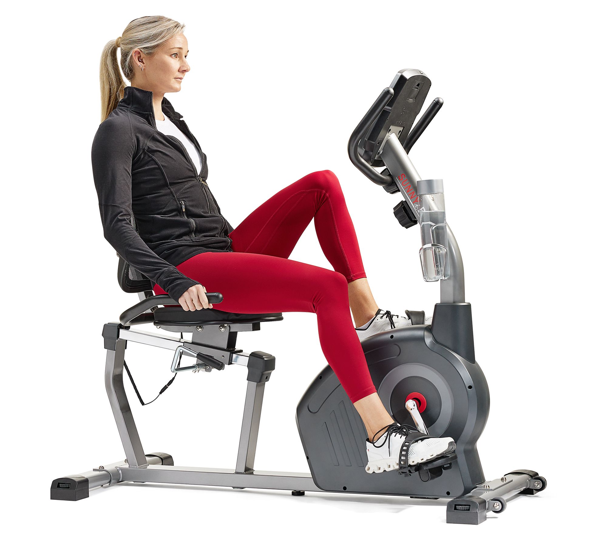 Sunny Health & Fitness Elite Interactive Series Recumbent Bike