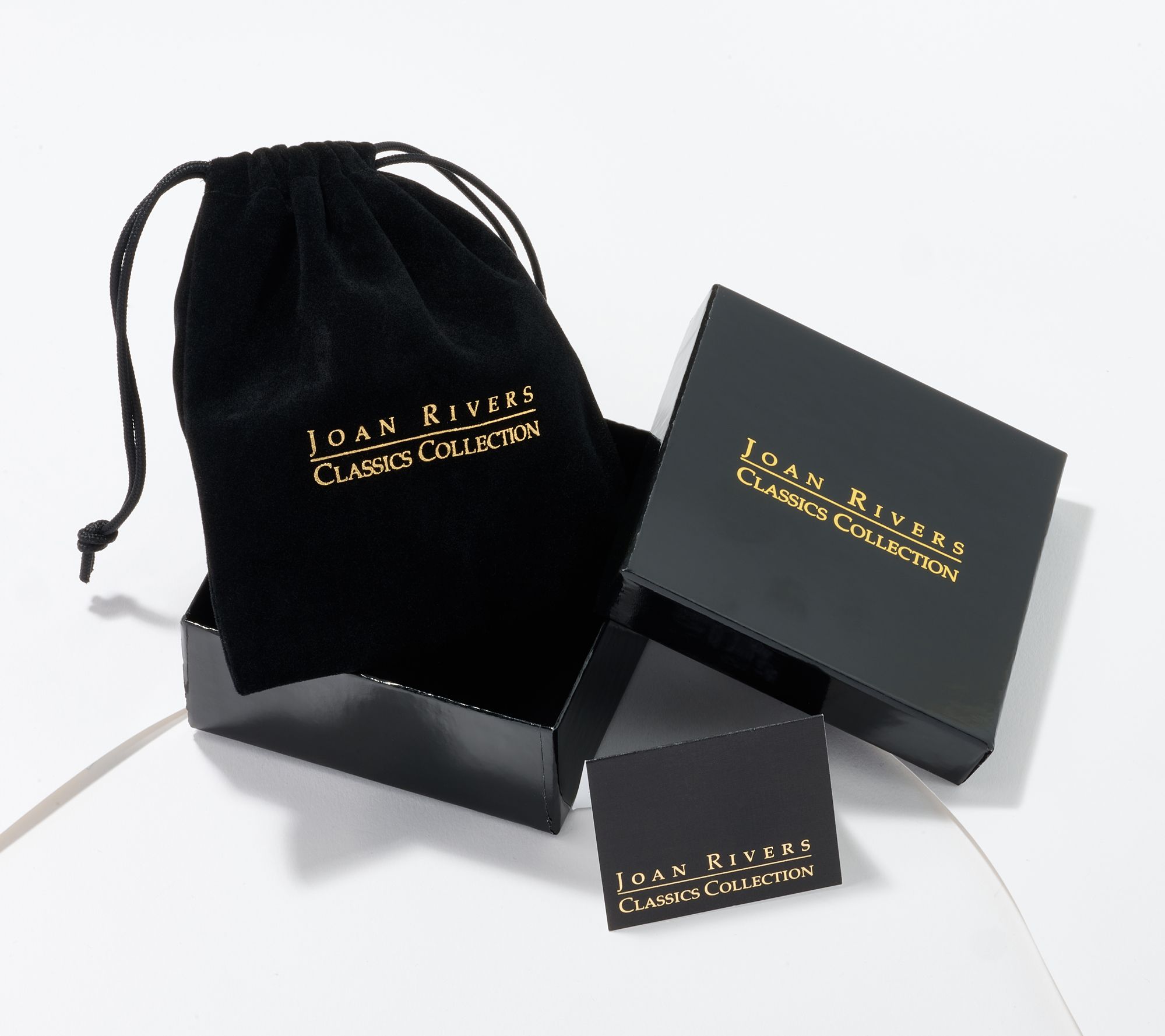 Joan Rivers Set of 2 Simulated Stone Leverback Earrings