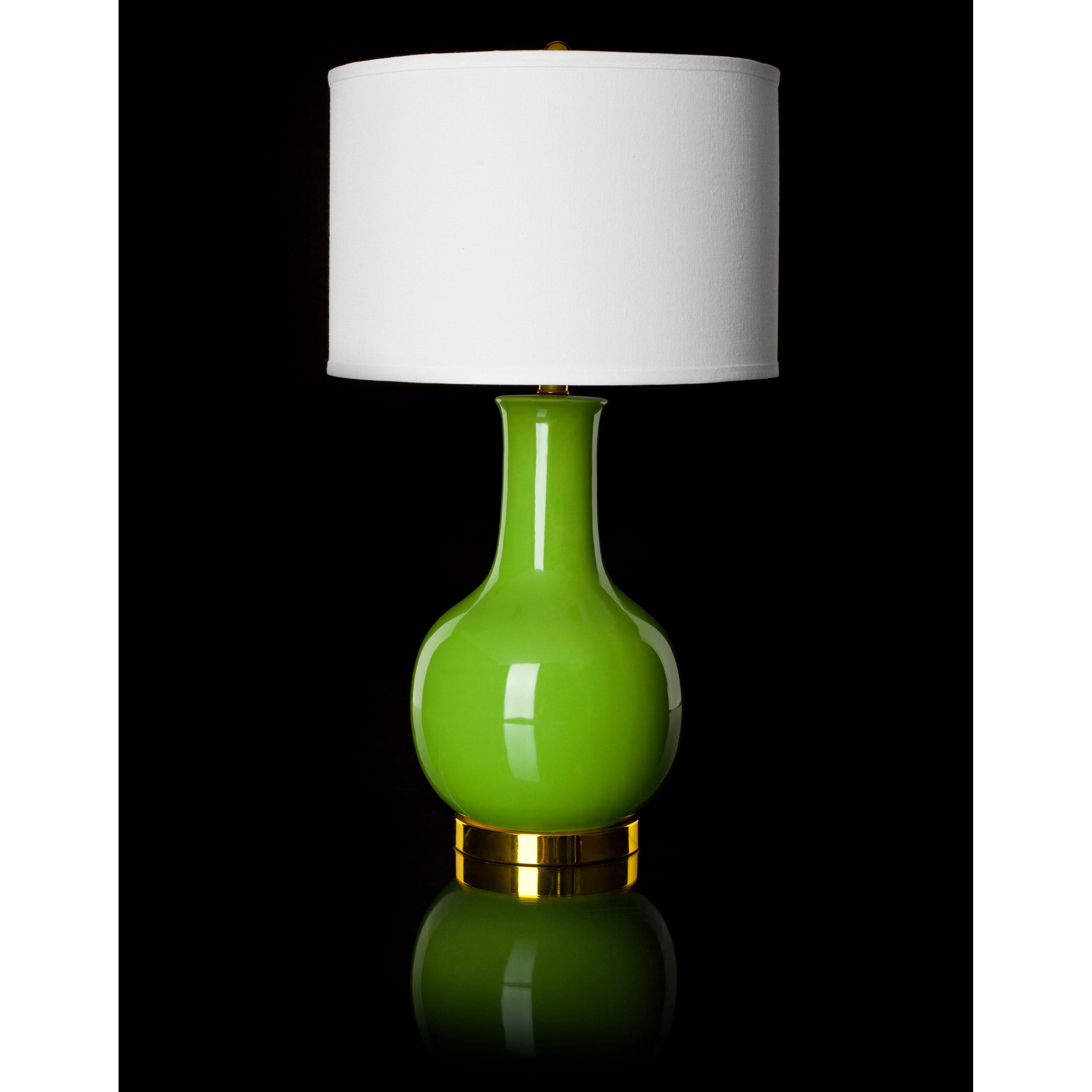 Safavieh Paris Ceramic Table Lamp - Green