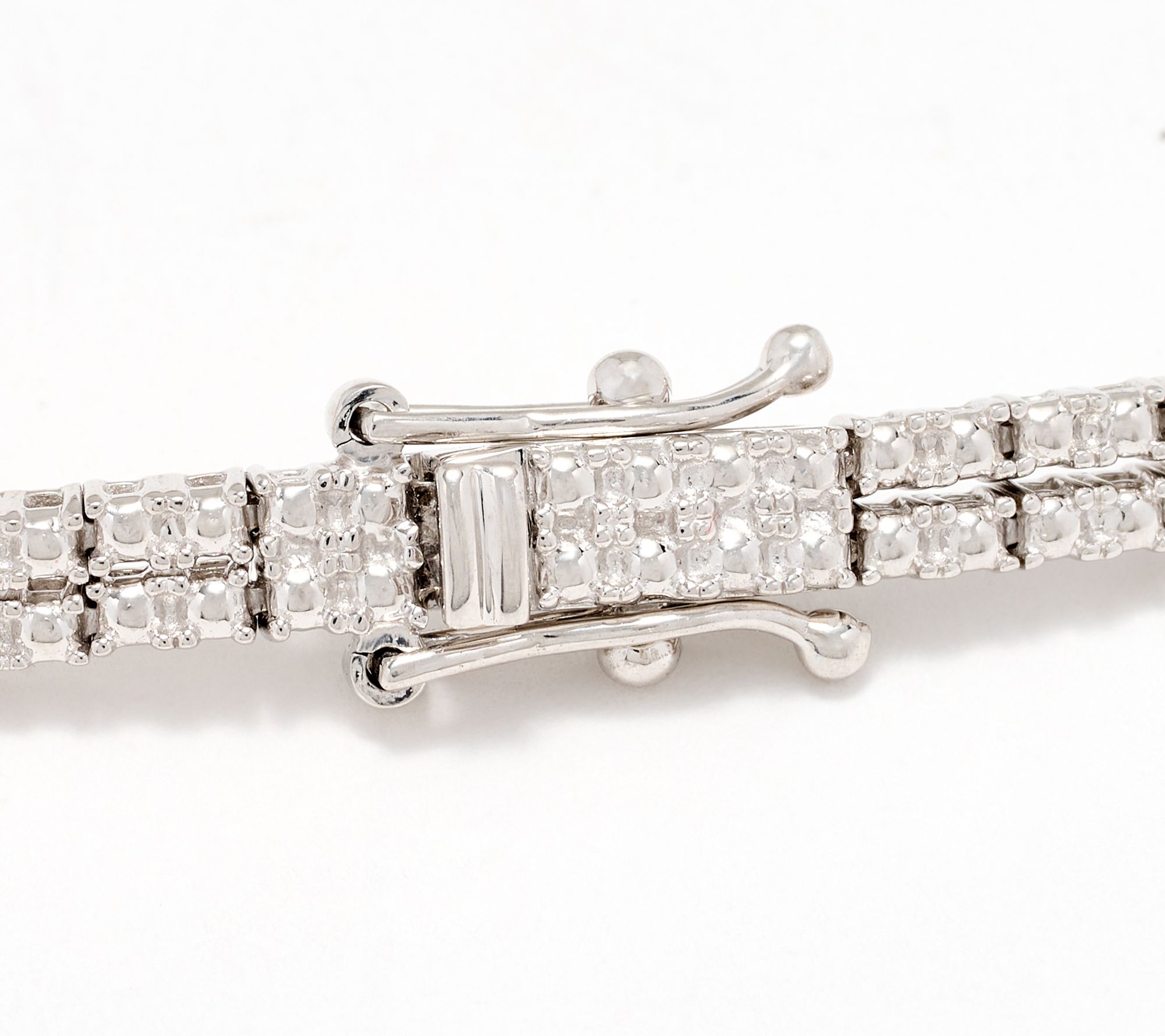 Affinity Diamonds Station Layered 1.50 cttw Bracelet, 14K