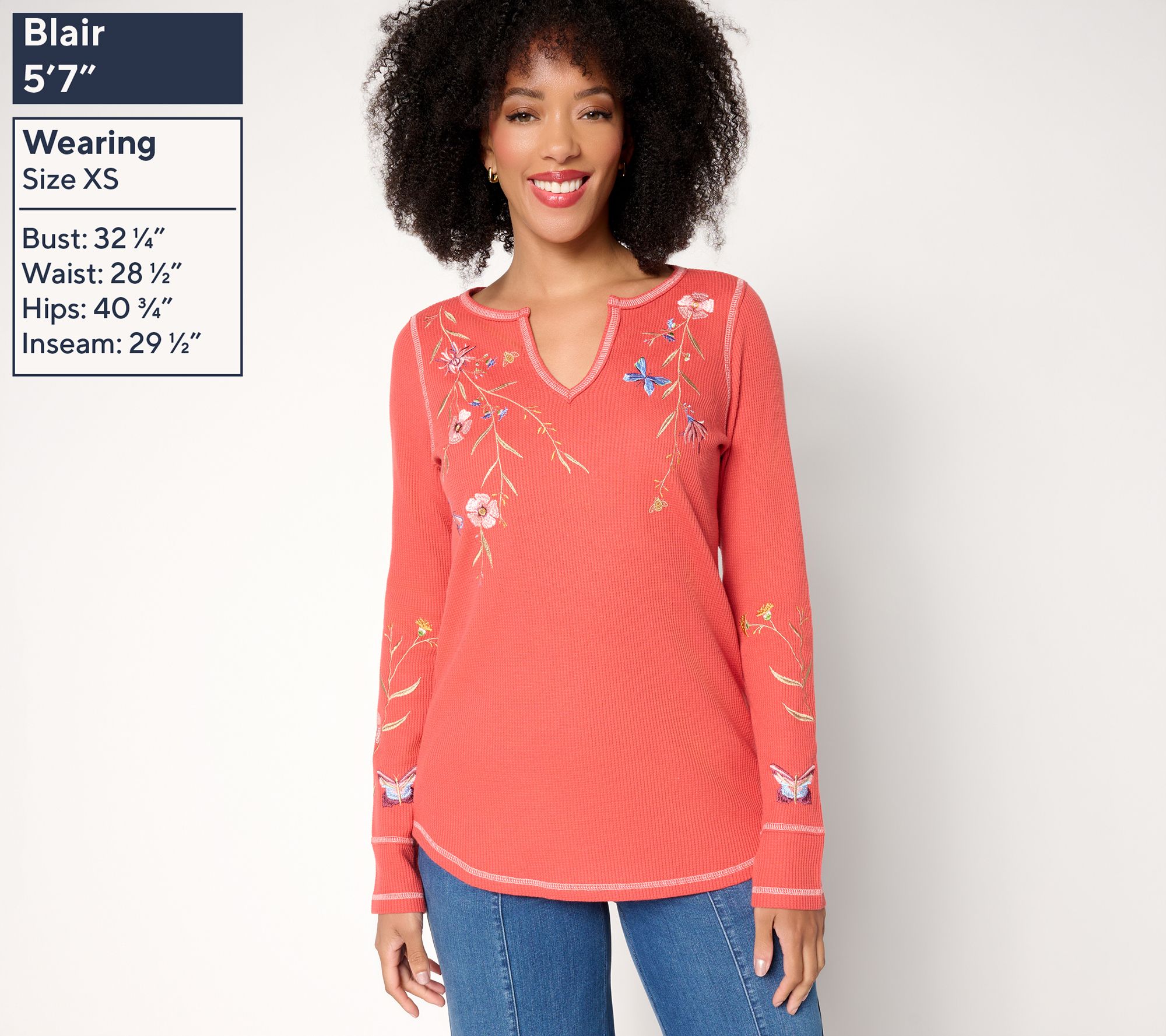 Belle Boho by Kim Gravel Wild & Free Micro Waffle Top