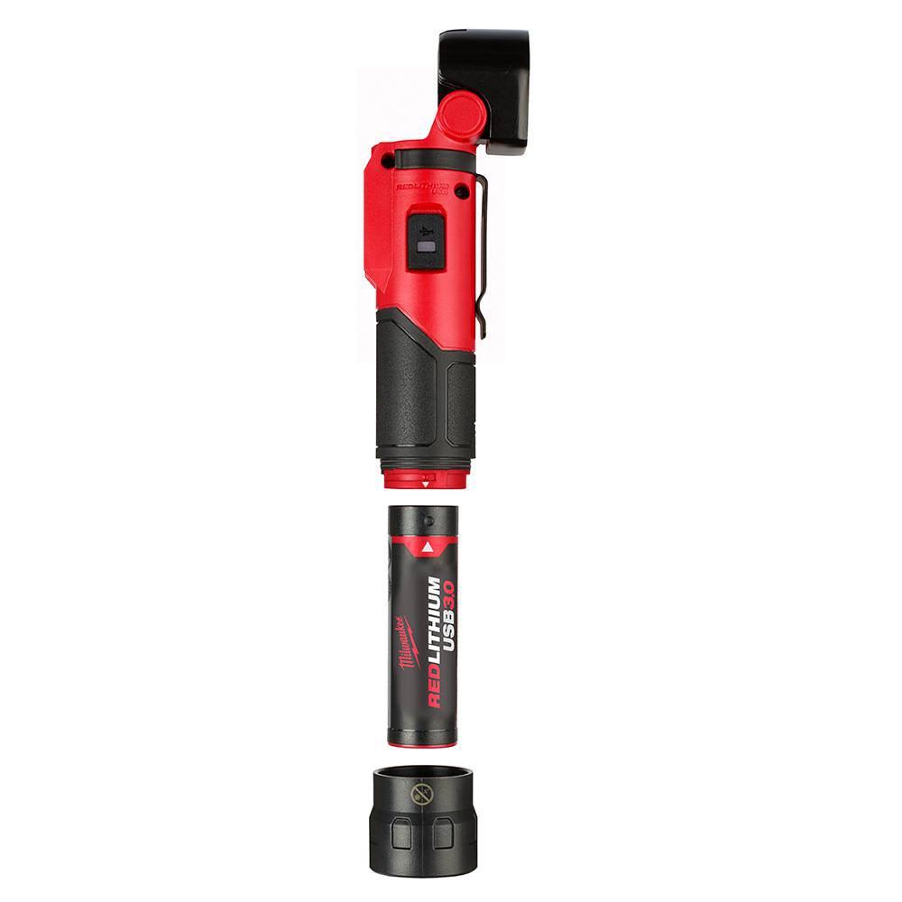 Milwaukee 2113-21 500 Lumens LED Pivoting Rechargeable Flashlight